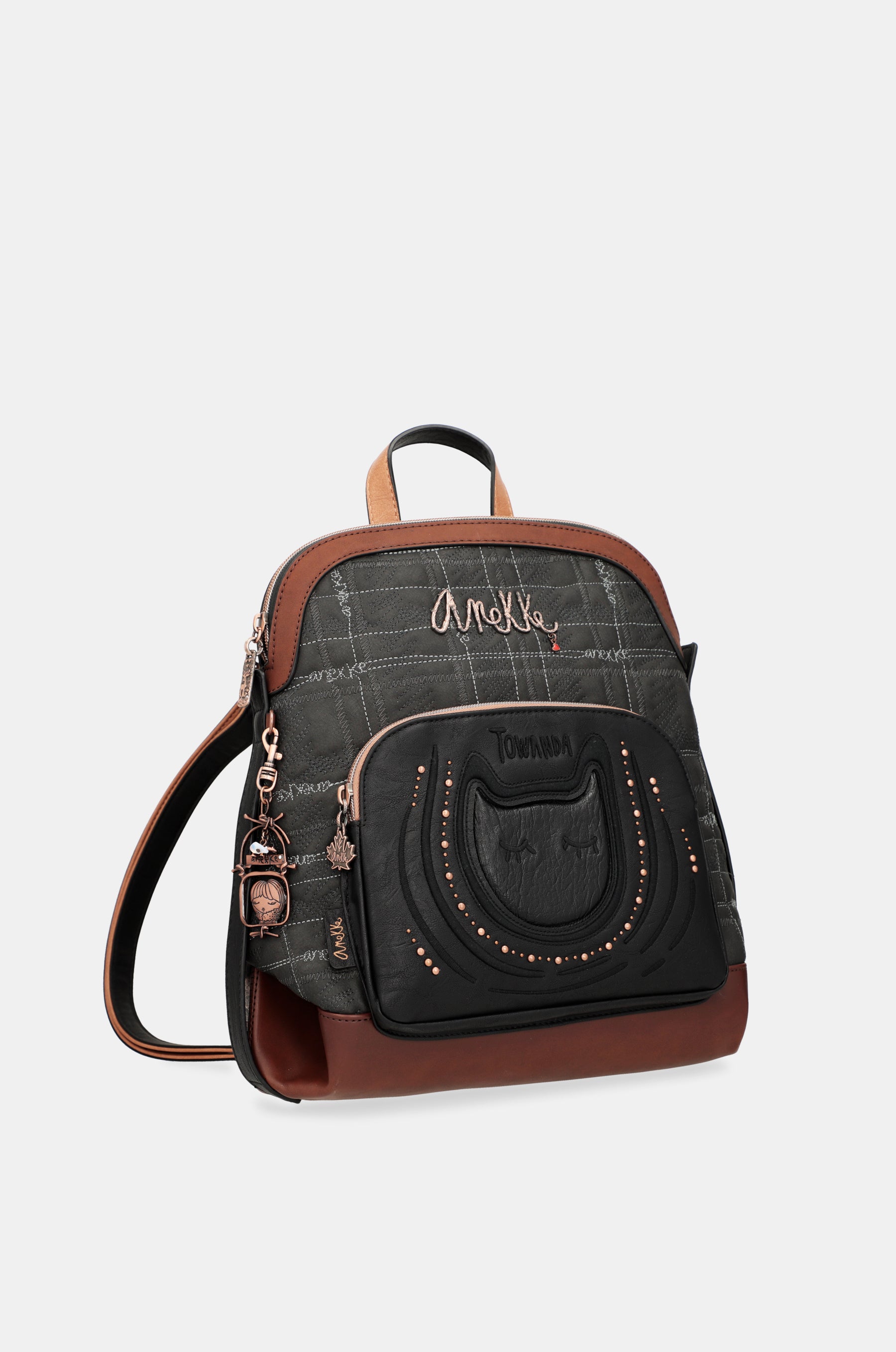 Wild schwarzer Kinderwagen-Rucksack