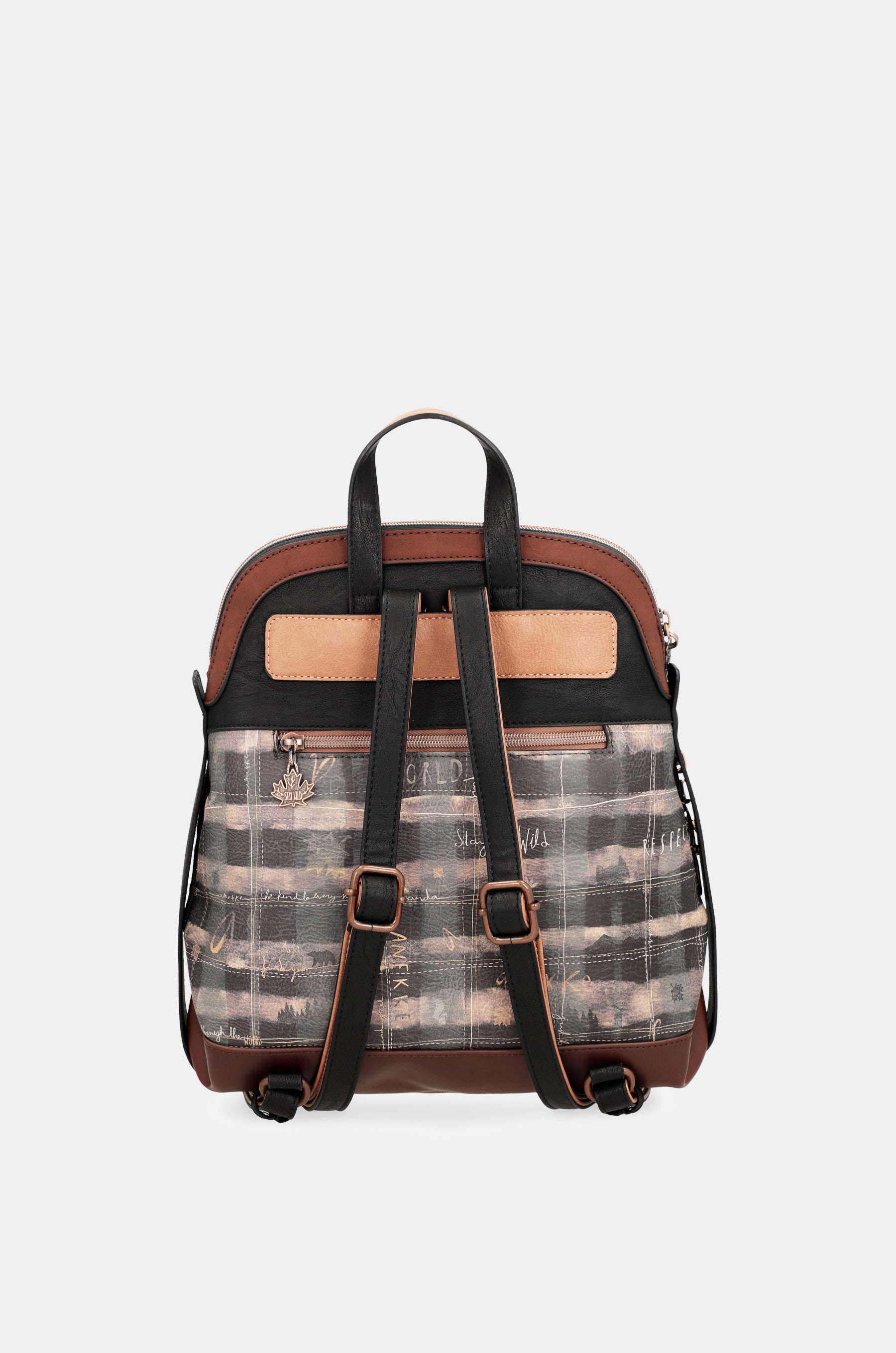 Wild schwarzer Kinderwagen-Rucksack