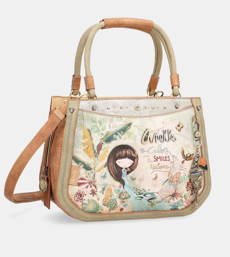 Bowlingtasche mit Amazonia -Print