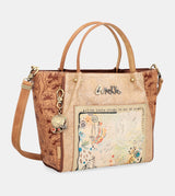 Schultertasche Butterfly -Print