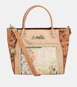 Schultertasche Butterfly -Print