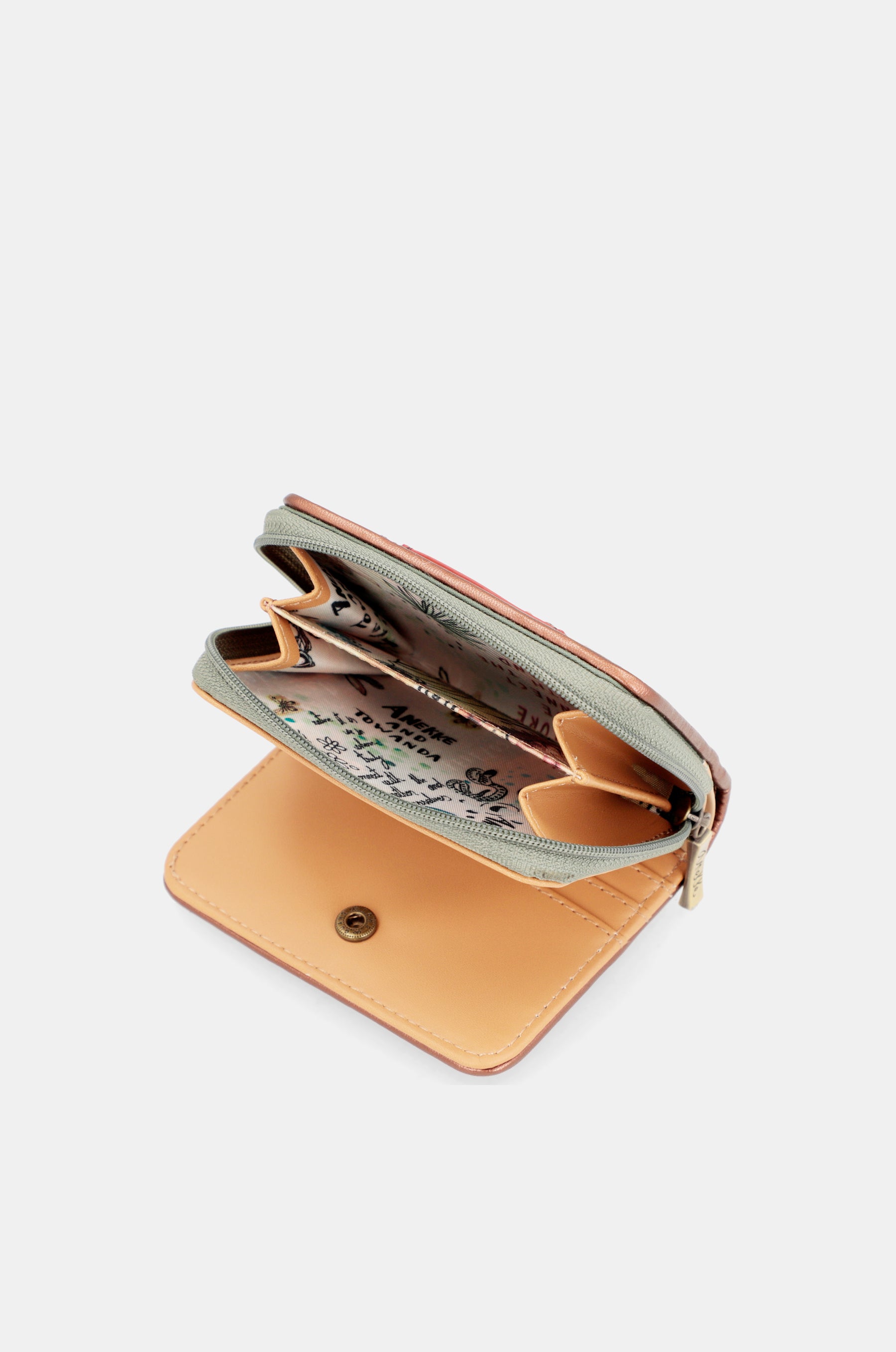 Kleines RFID-Portemonnaie Butterfly
