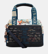 Marineblaue Bowlingtasche Nature Pachamama