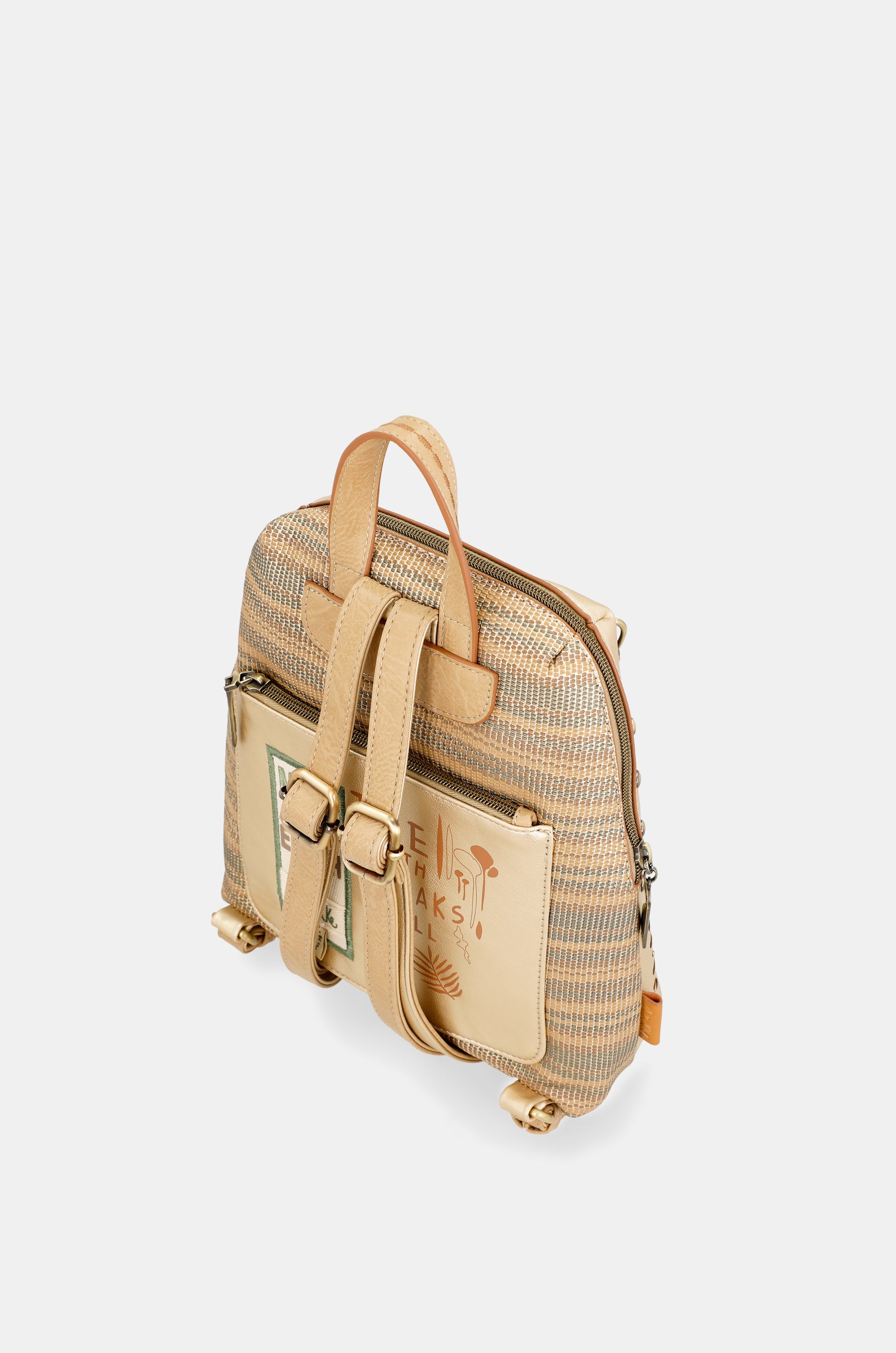 Goldener Rucksack Nature Pachamama
