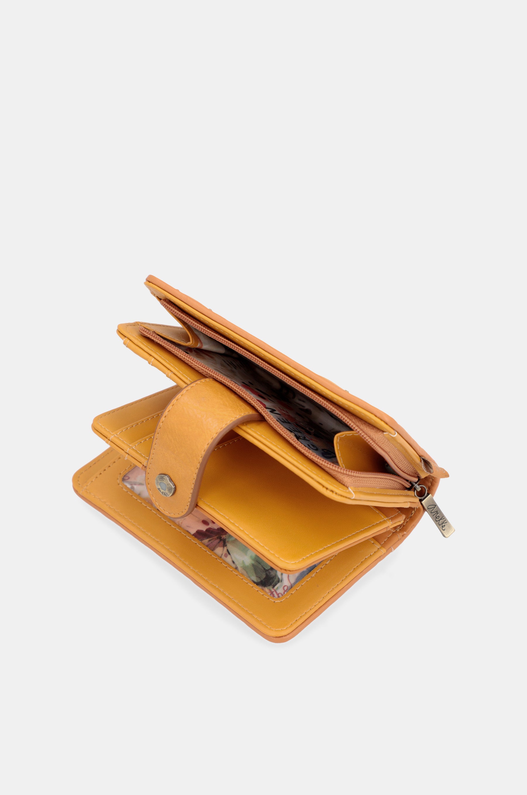 Nature Pachamama mittelgroße RFID-Geldbörse ocker ocker