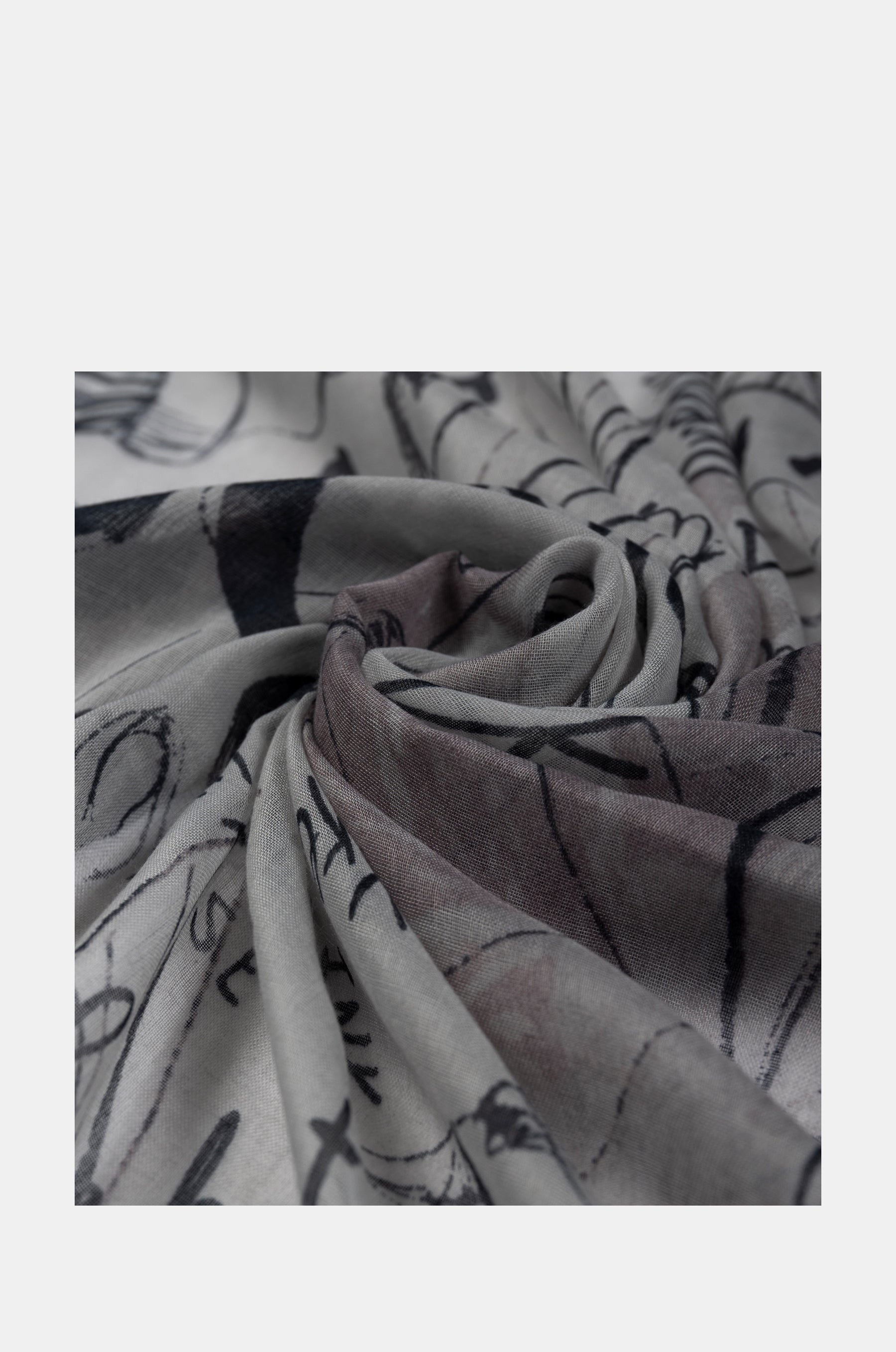 Schal in Palette