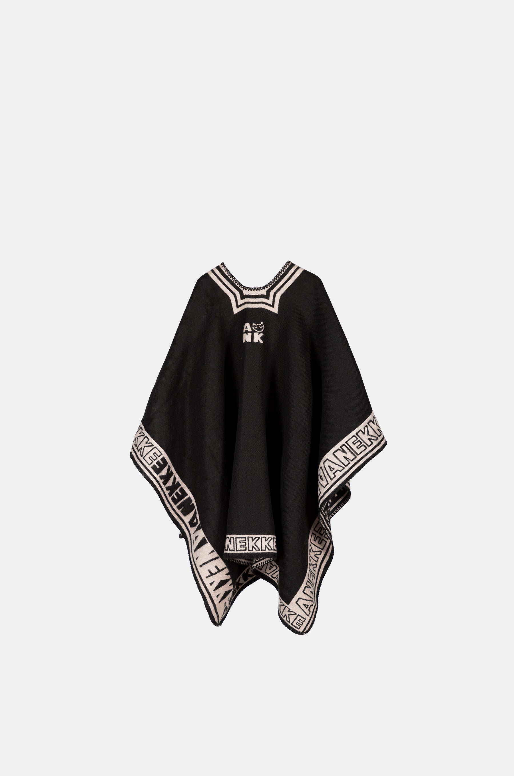 Poncho negro Shodō