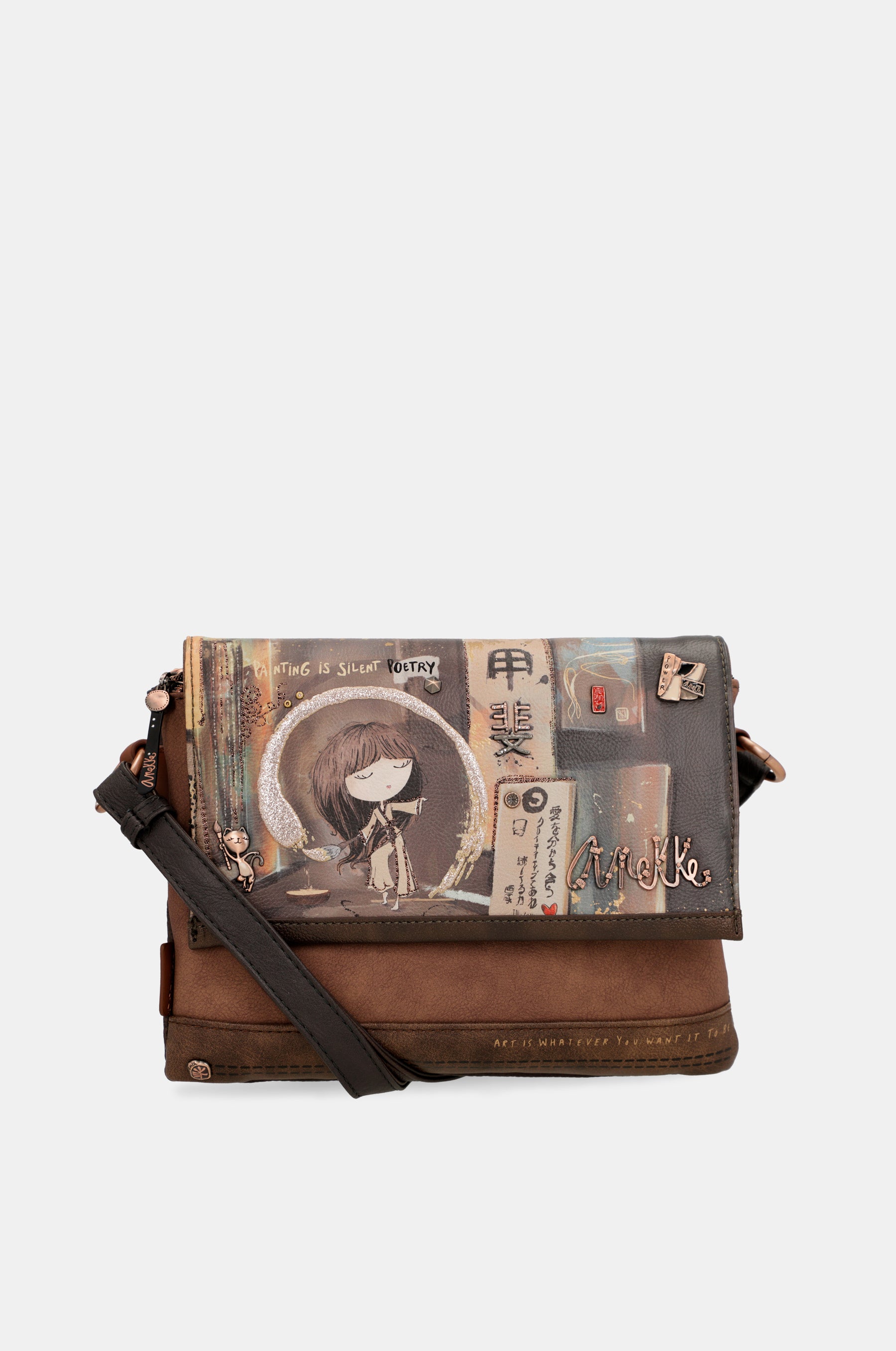 Shōen-Klapptasche mit 3 Fächern