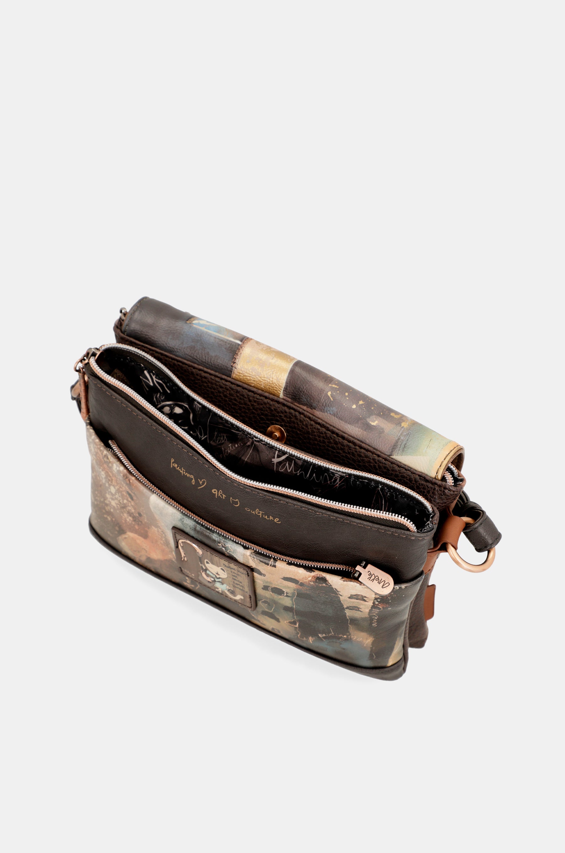 Shōen-Klapptasche mit 3 Fächern
