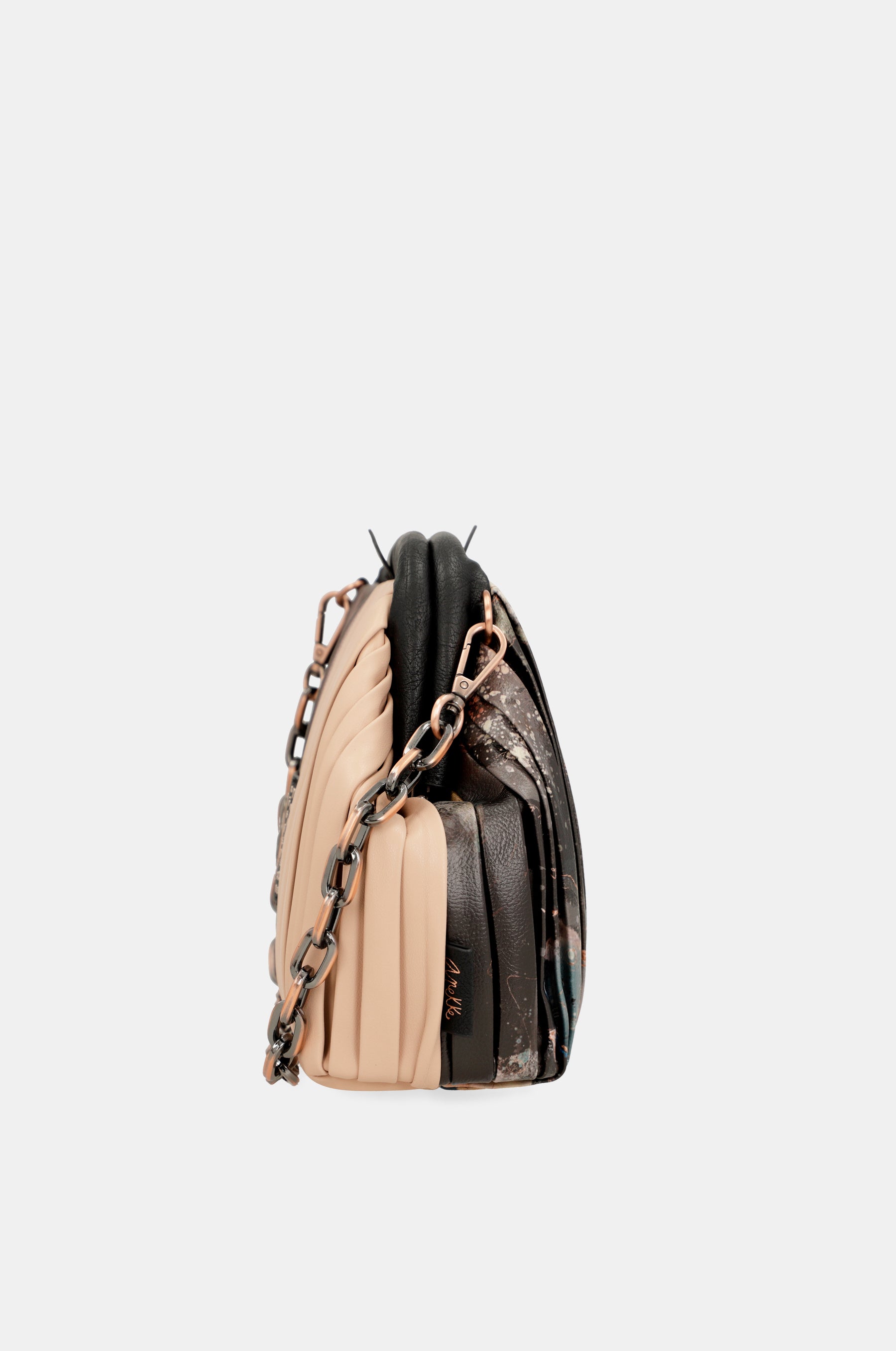 Bolso bombonera plisado Shōen Palette
