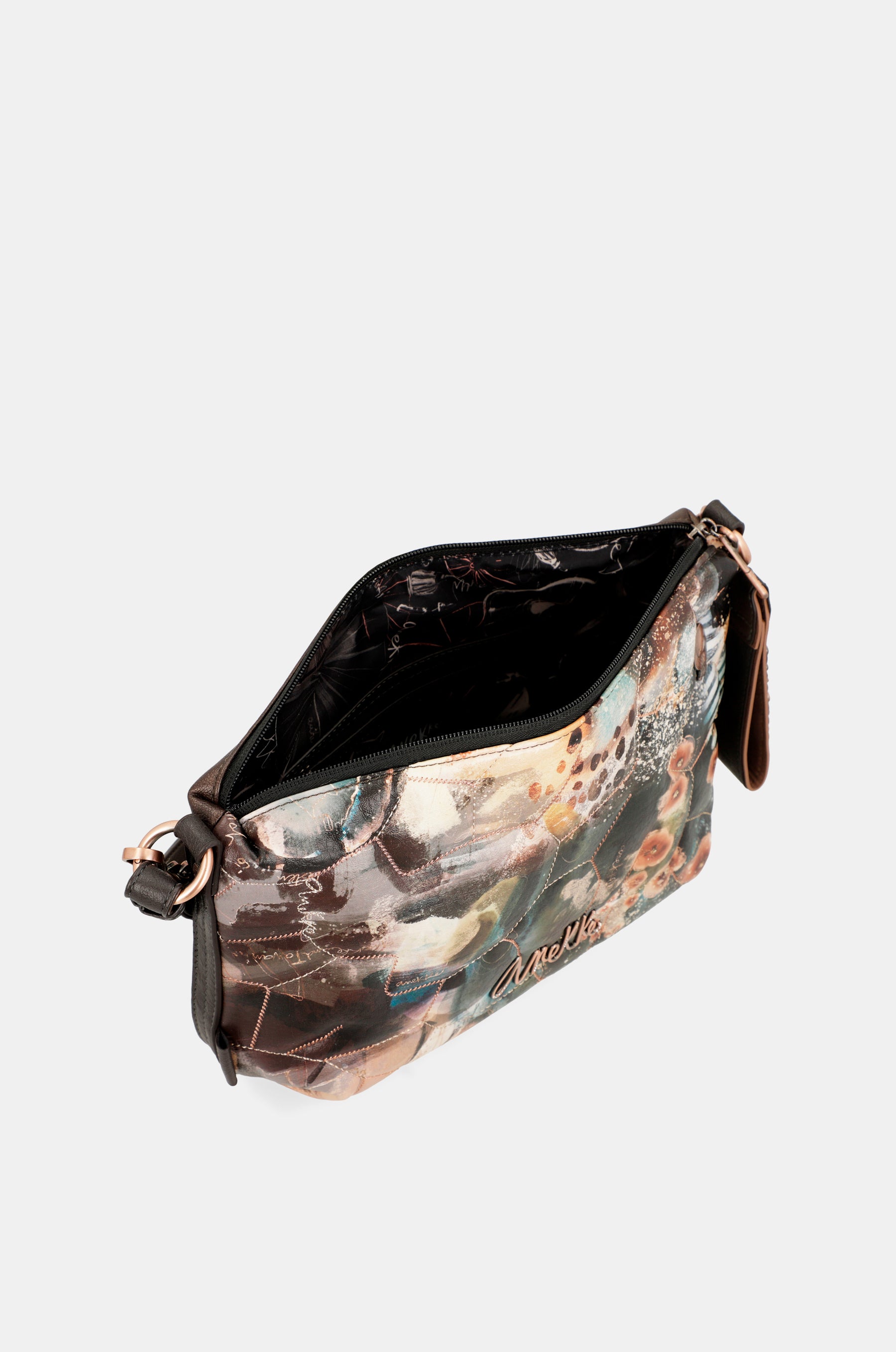 Padded Shōen-Umhängetasche mit Metallgriff