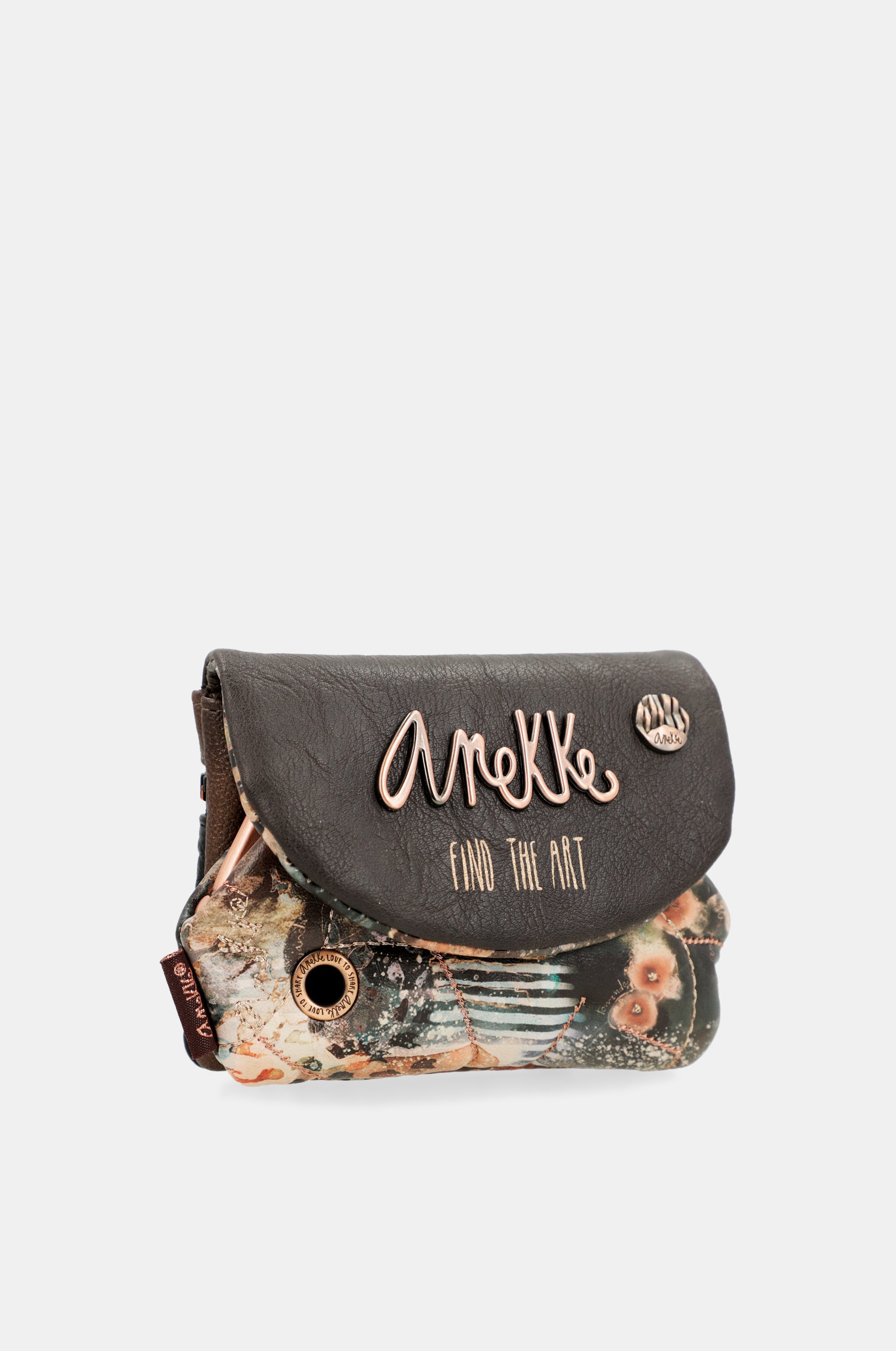 Padded Münzgeldbörse mit Klappe von Shōen