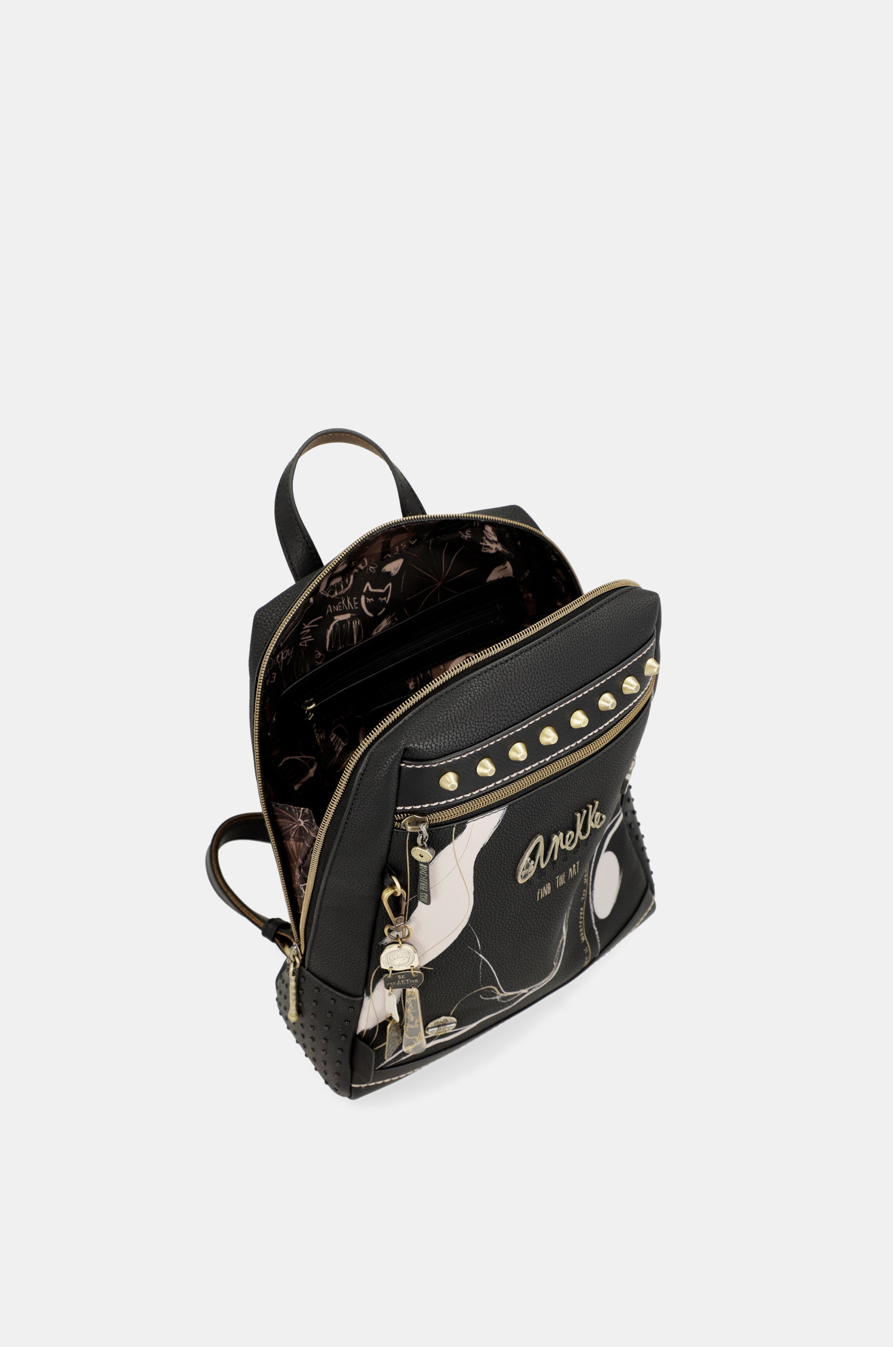 Großer schwarzer Rucksack Nature Shodō