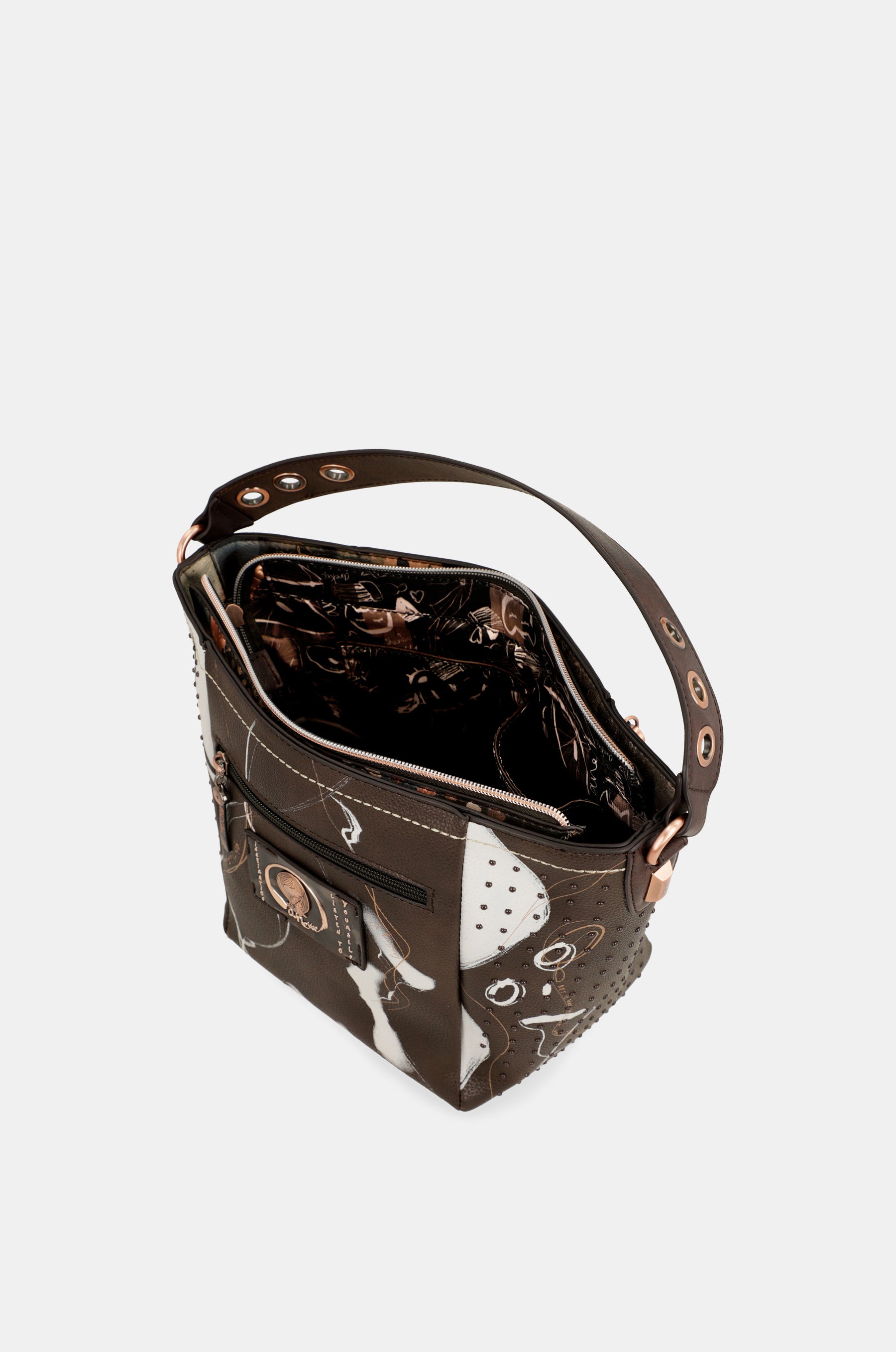 Mittelbraune Handtasche Nature Shodō