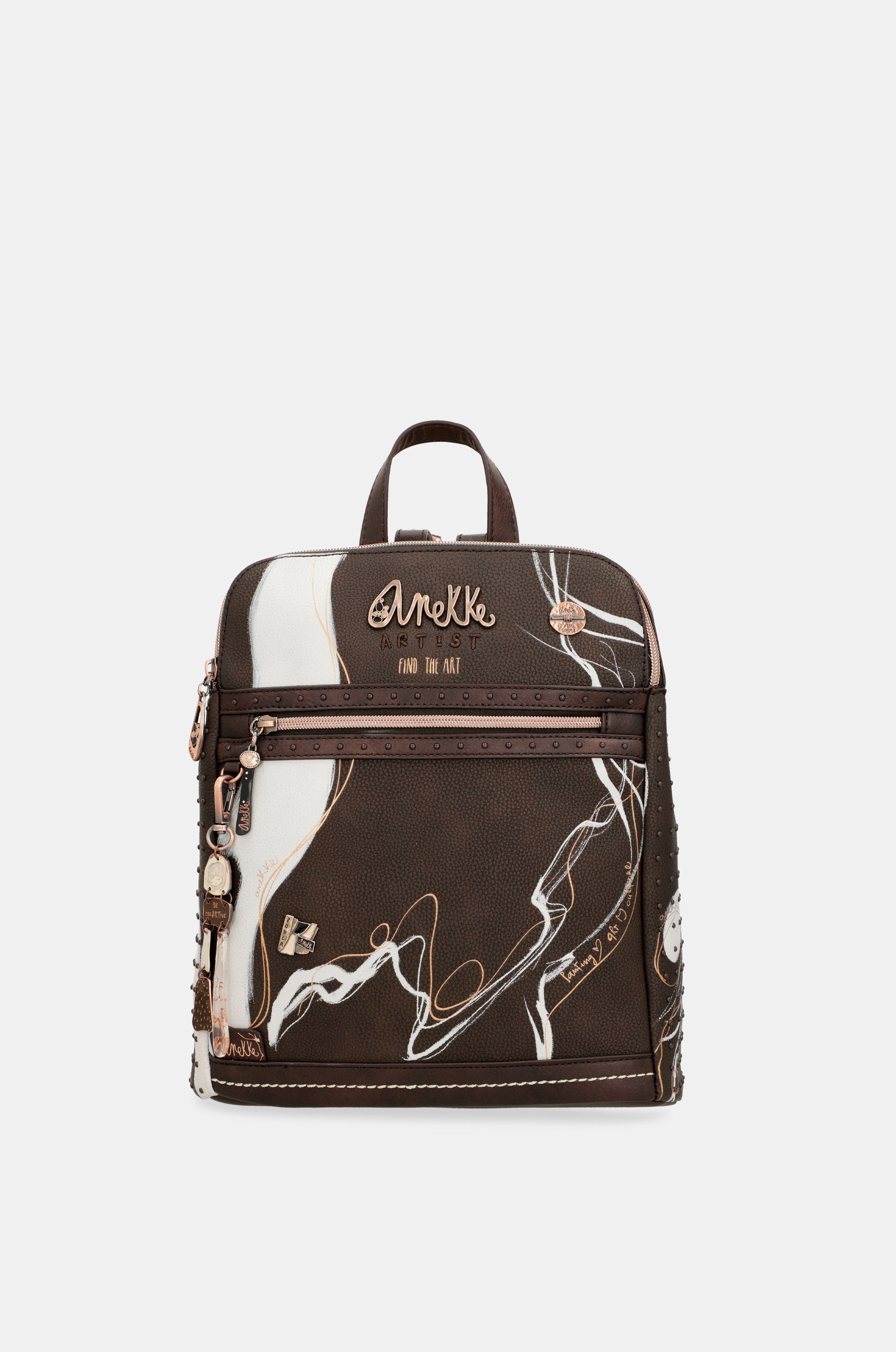 Nature Shodō 2-Fächer-Rucksack braun