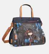 Contemporary Schultertasche mit 2 Griffen Contemporary