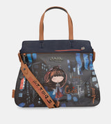 Contemporary Schultertasche mit 2 Griffen Contemporary