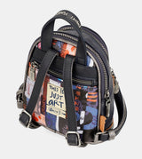 Contemporary Mini-Rucksack mit zwei Fächern Contemporary