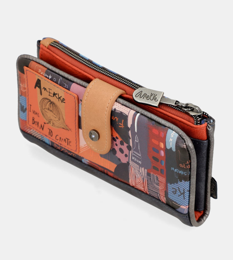 Contemporary mittelgroße, flexible RFID-Geldbörse