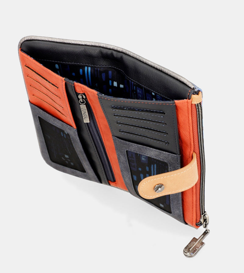 Contemporary mittelgroße, flexible RFID-Geldbörse