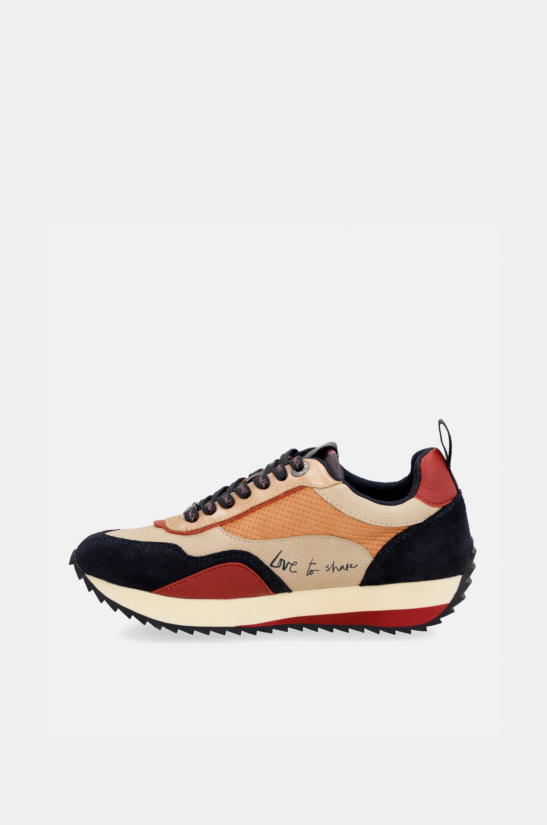 Moderner mehrfarbiger Sneaker