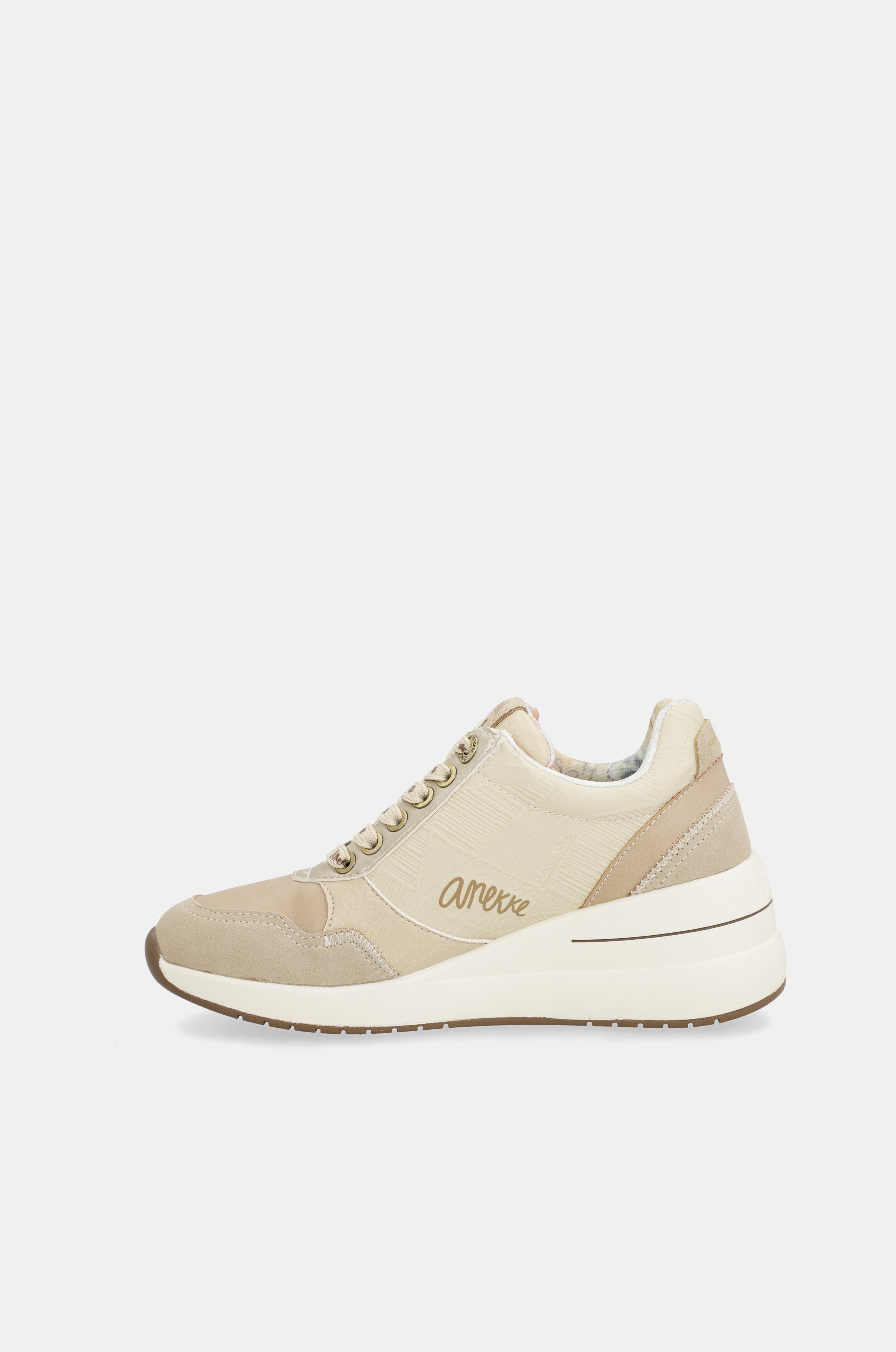 Peace & Love-Sneaker mit Keilabsatz