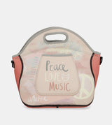 Peace & Love Neopren Lunchtasche