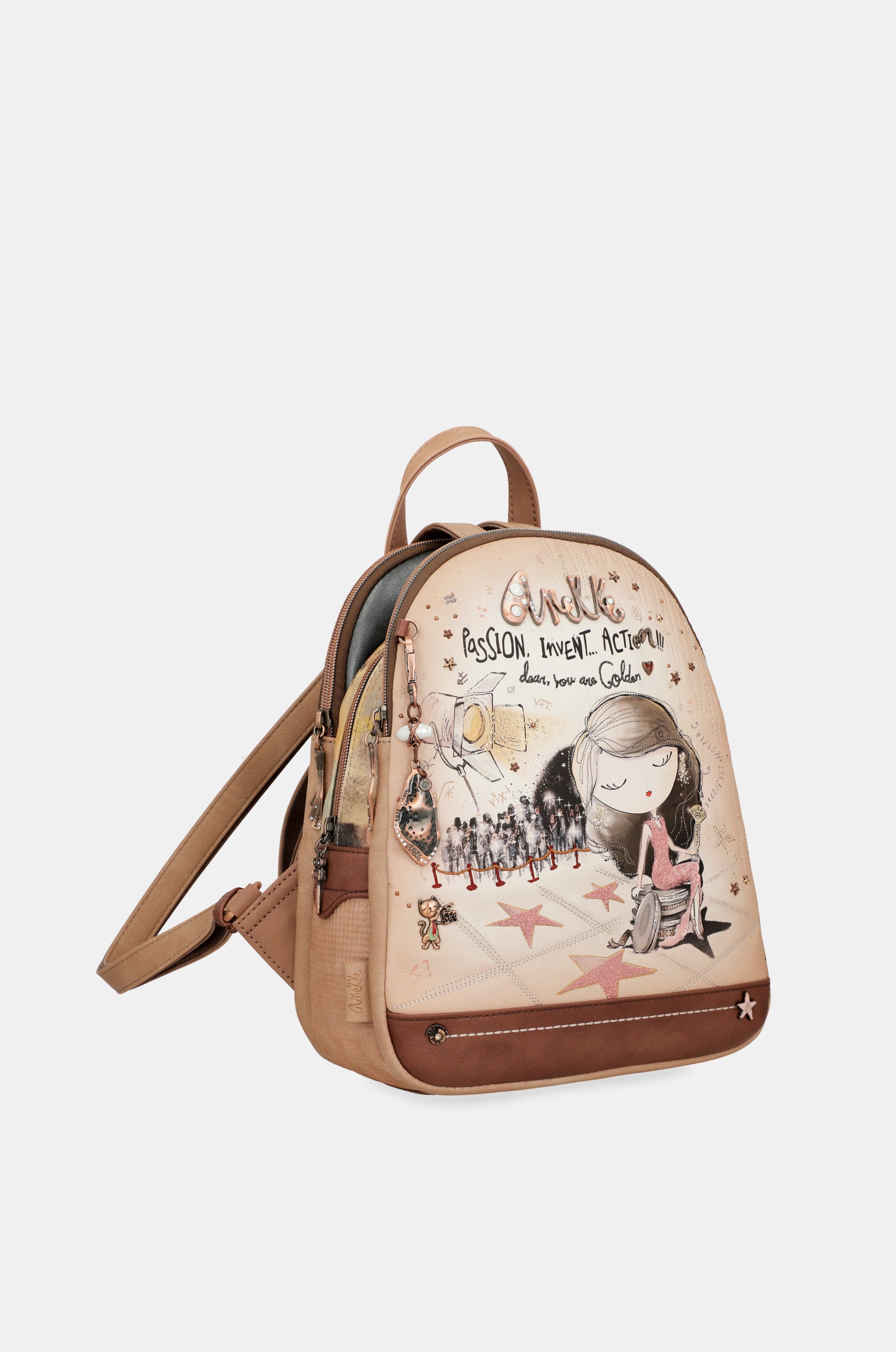 Hollywood 3-Fächer-Rucksack