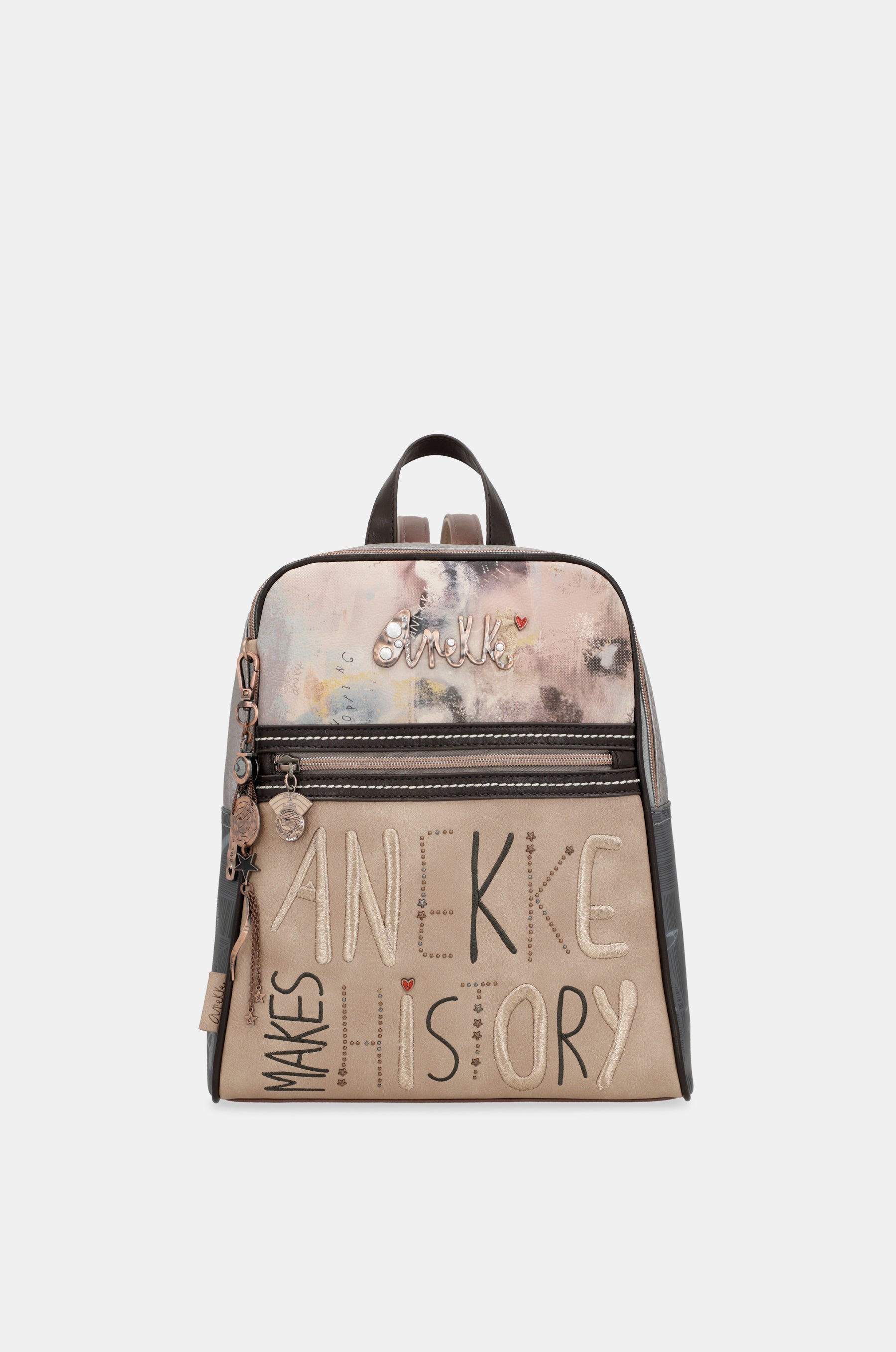 Rucksack mit 2 Fächern und Stars