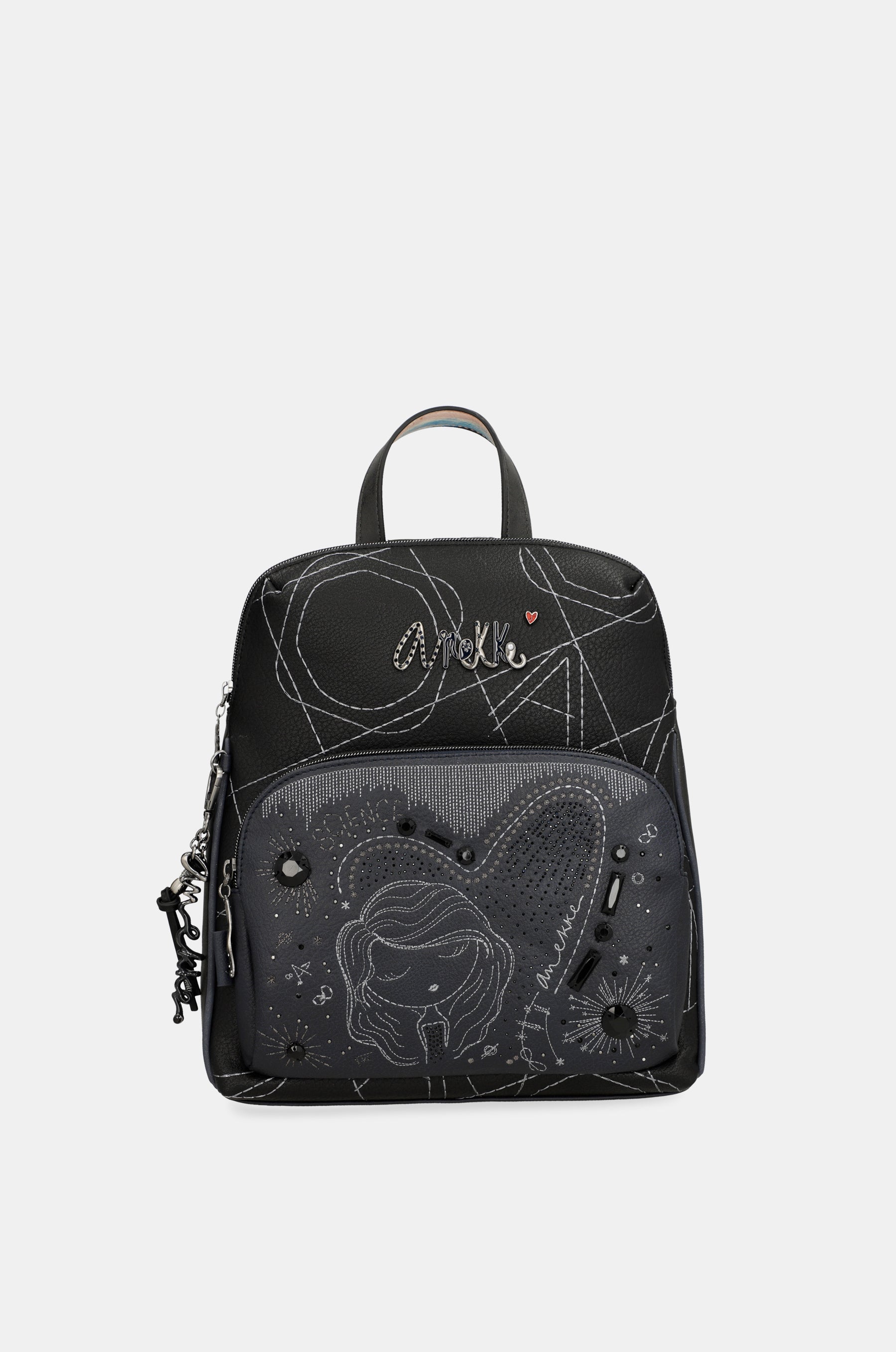 Studio Marineblauer Rucksack für die Freizeit