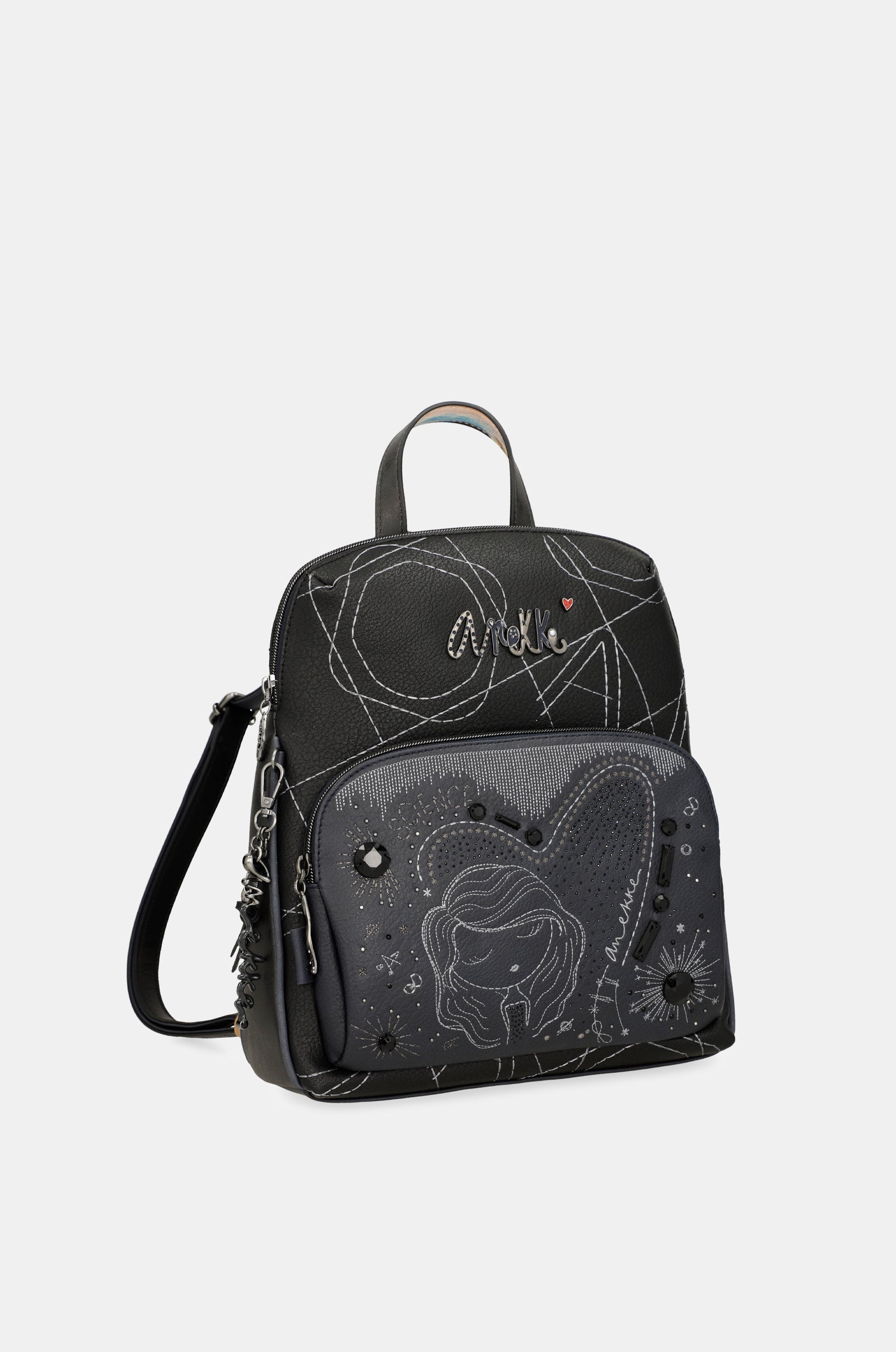 Studio Marineblauer Rucksack für die Freizeit