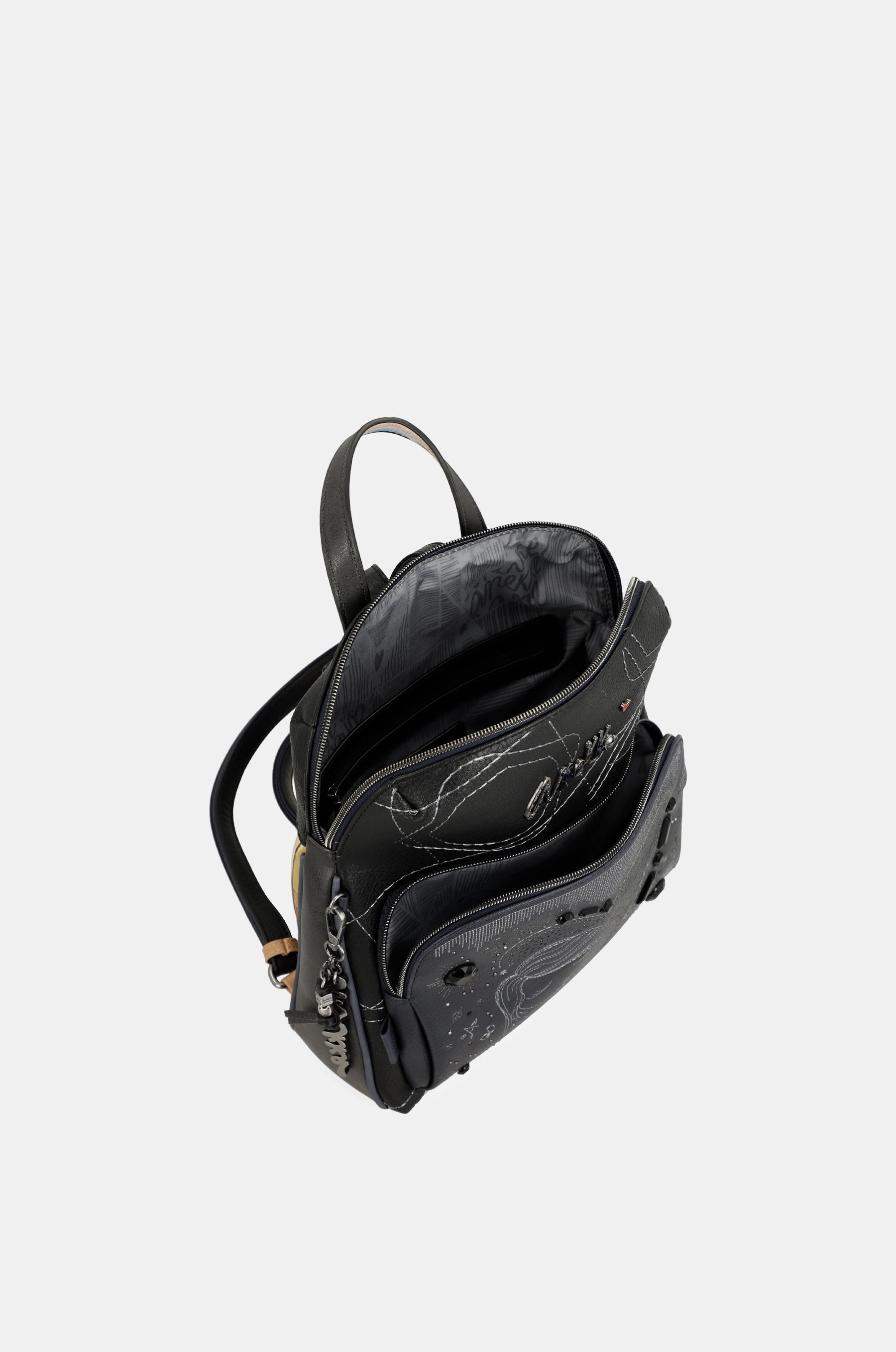 Studio Marineblauer Rucksack für die Freizeit
