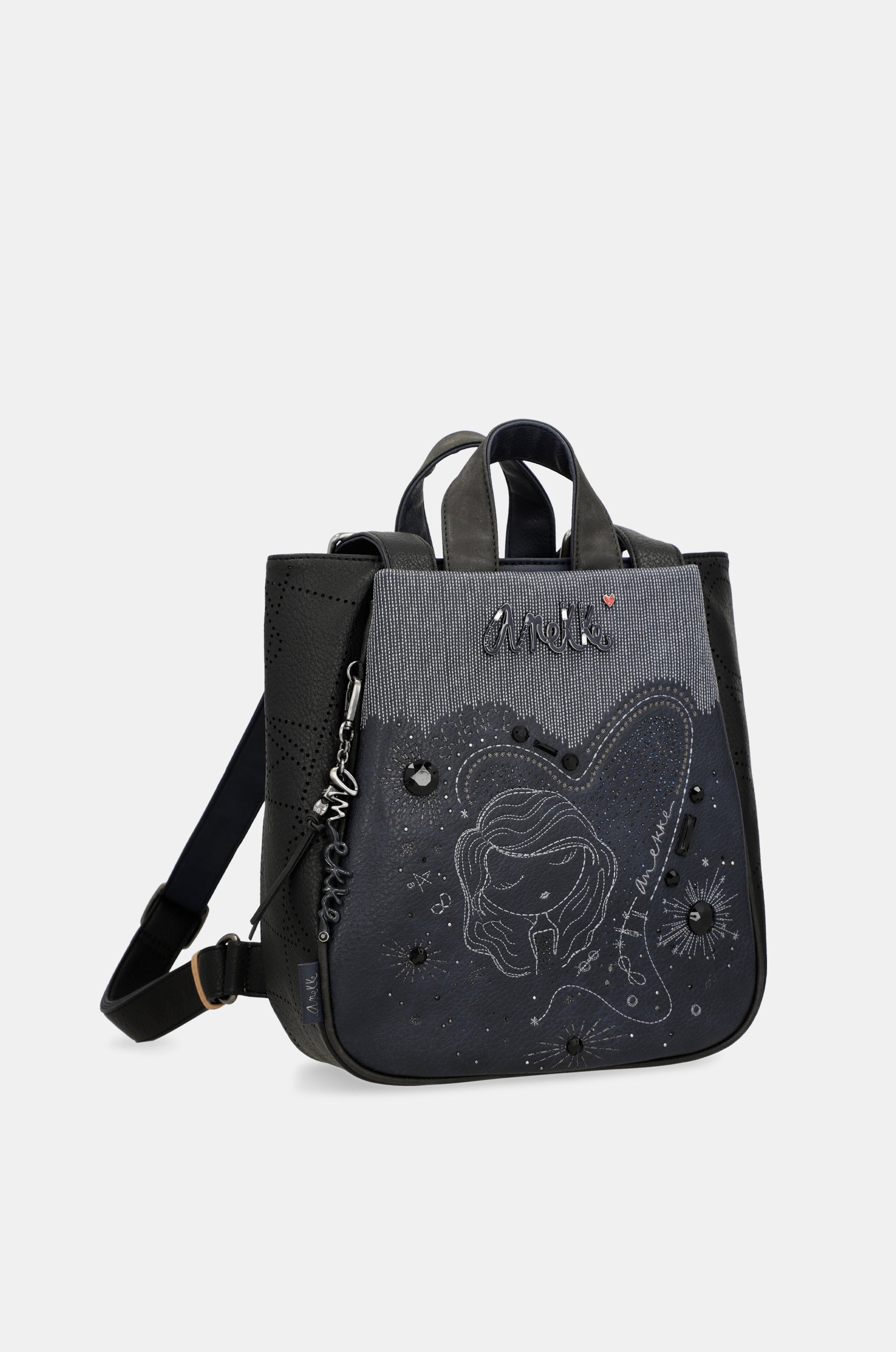 Studio mittelgroßer Rucksack in Marineblau