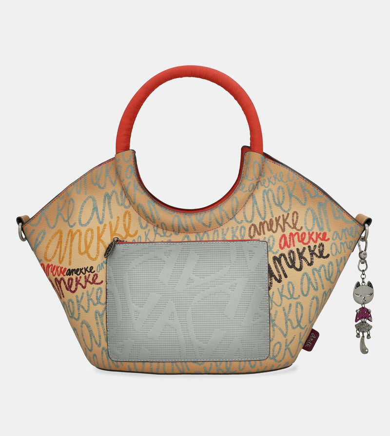 Fashion Tasche mit rundem Griff