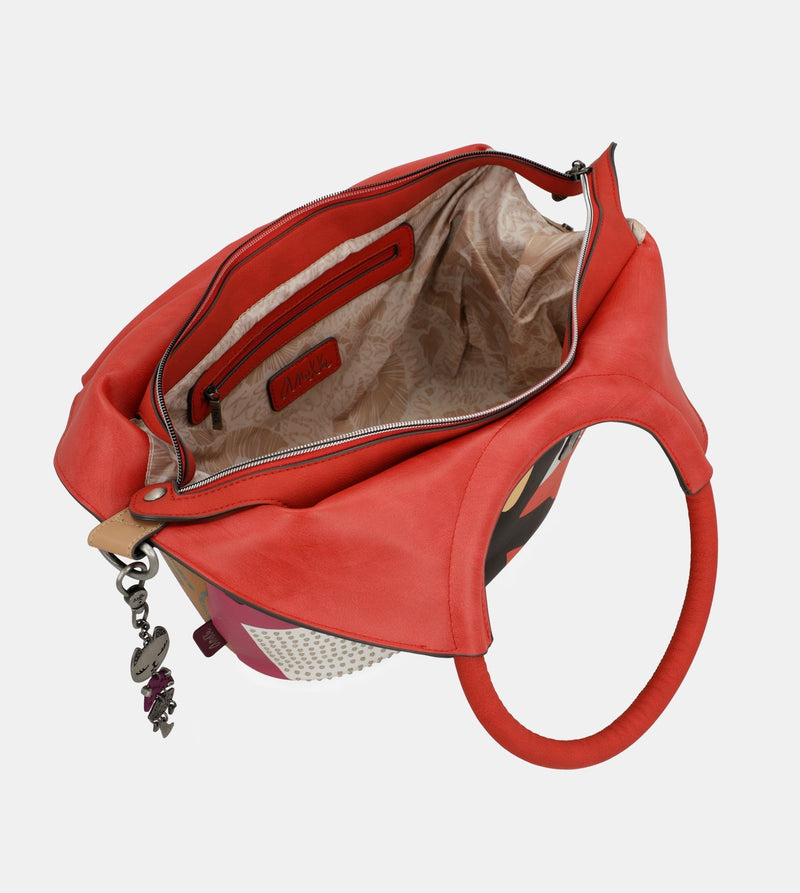 Fashion Tasche mit rundem Griff