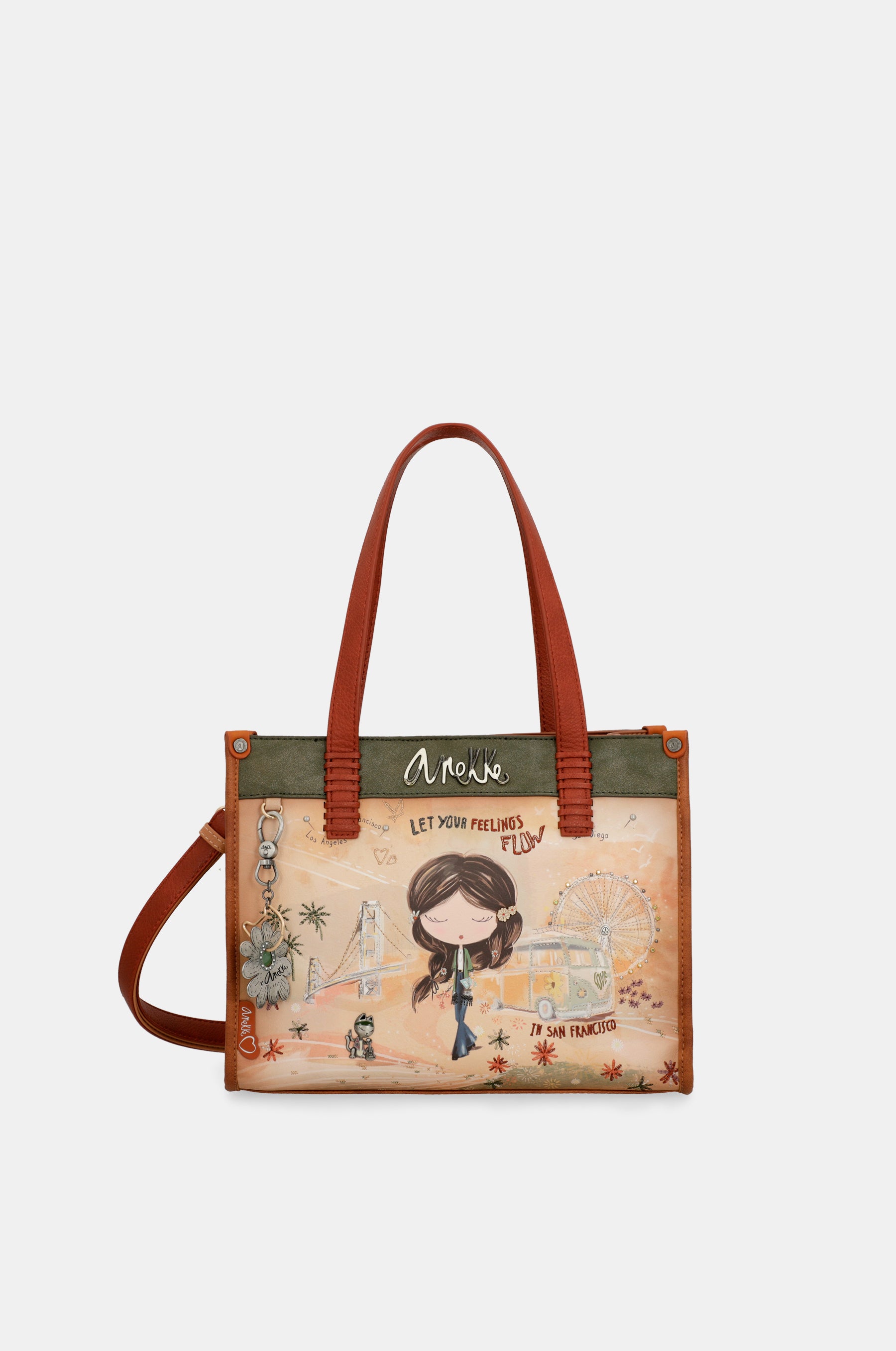 Tote Peace & Love in Kamel