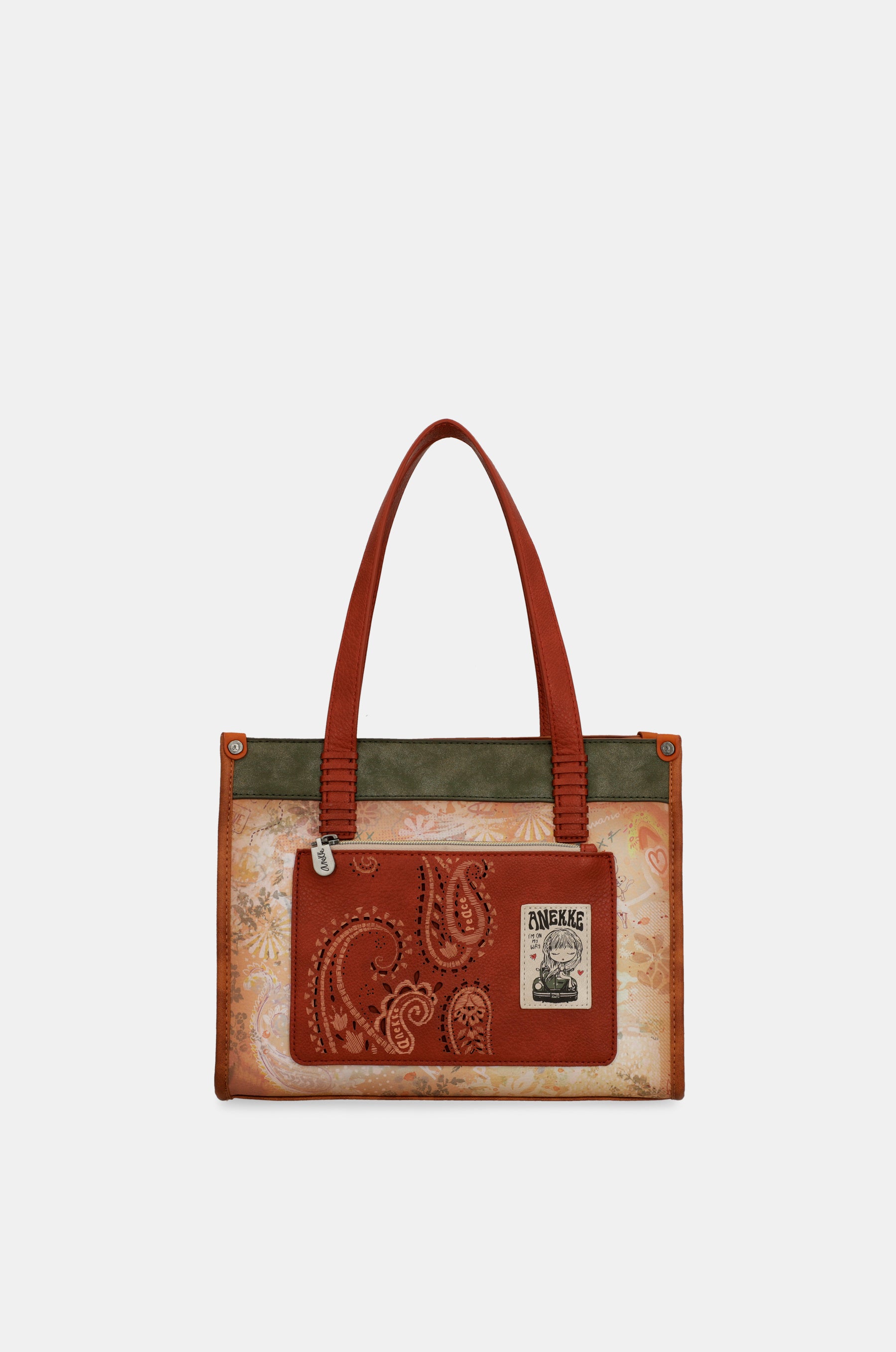Tote Peace & Love in Kamel