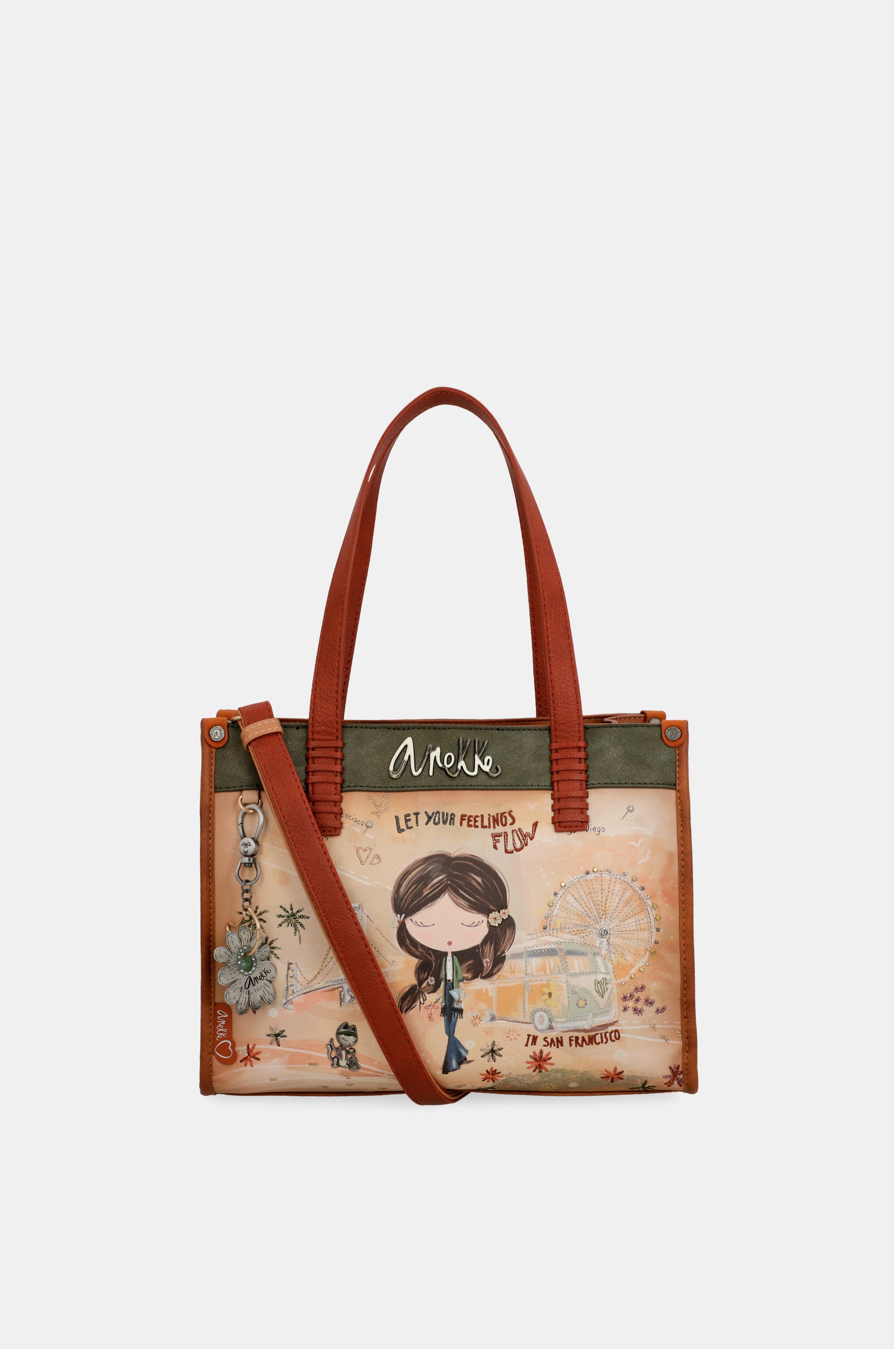 Tote Peace & Love in Kamel