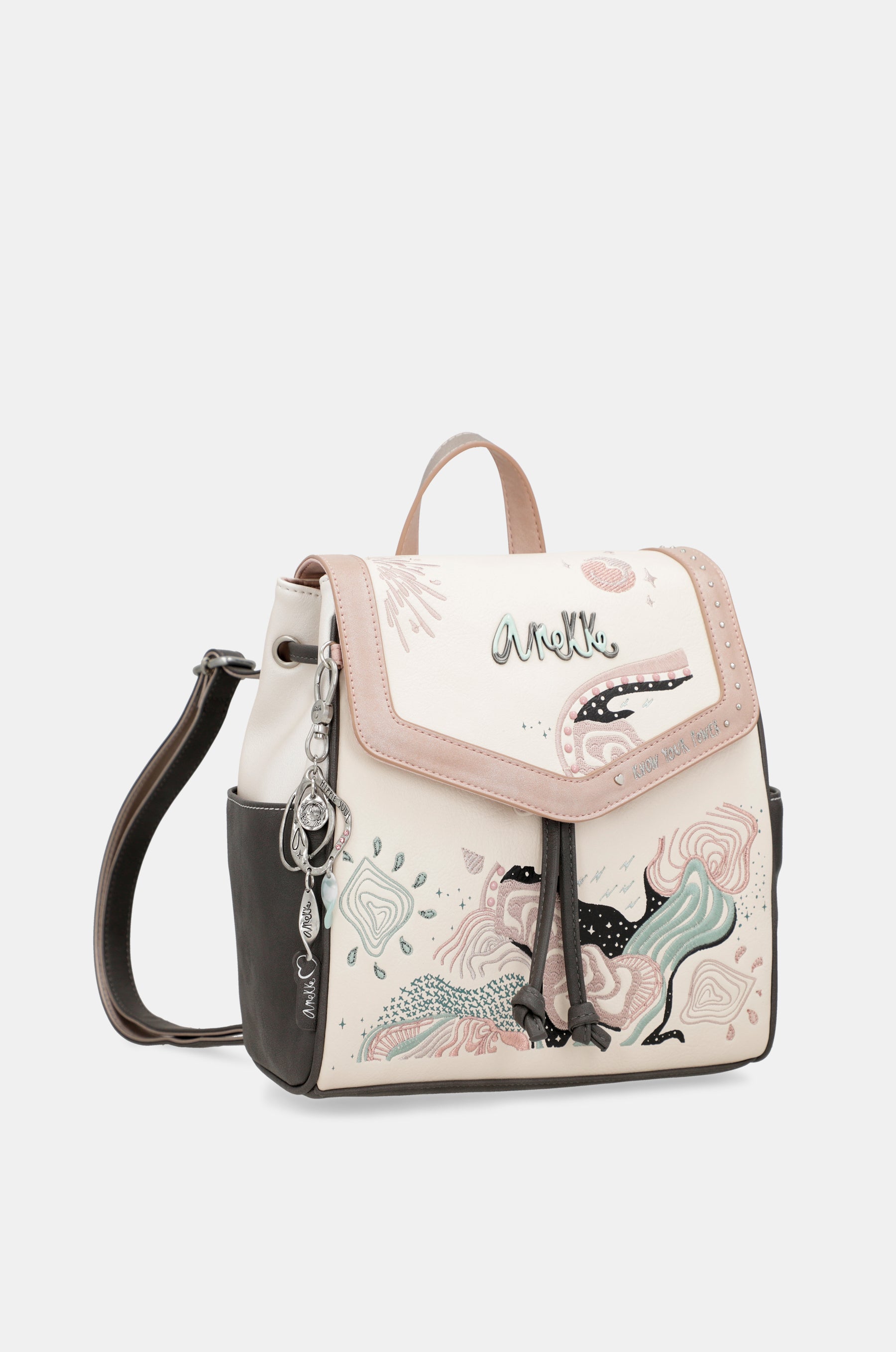 Psicodelic Rucksack mit Klappe