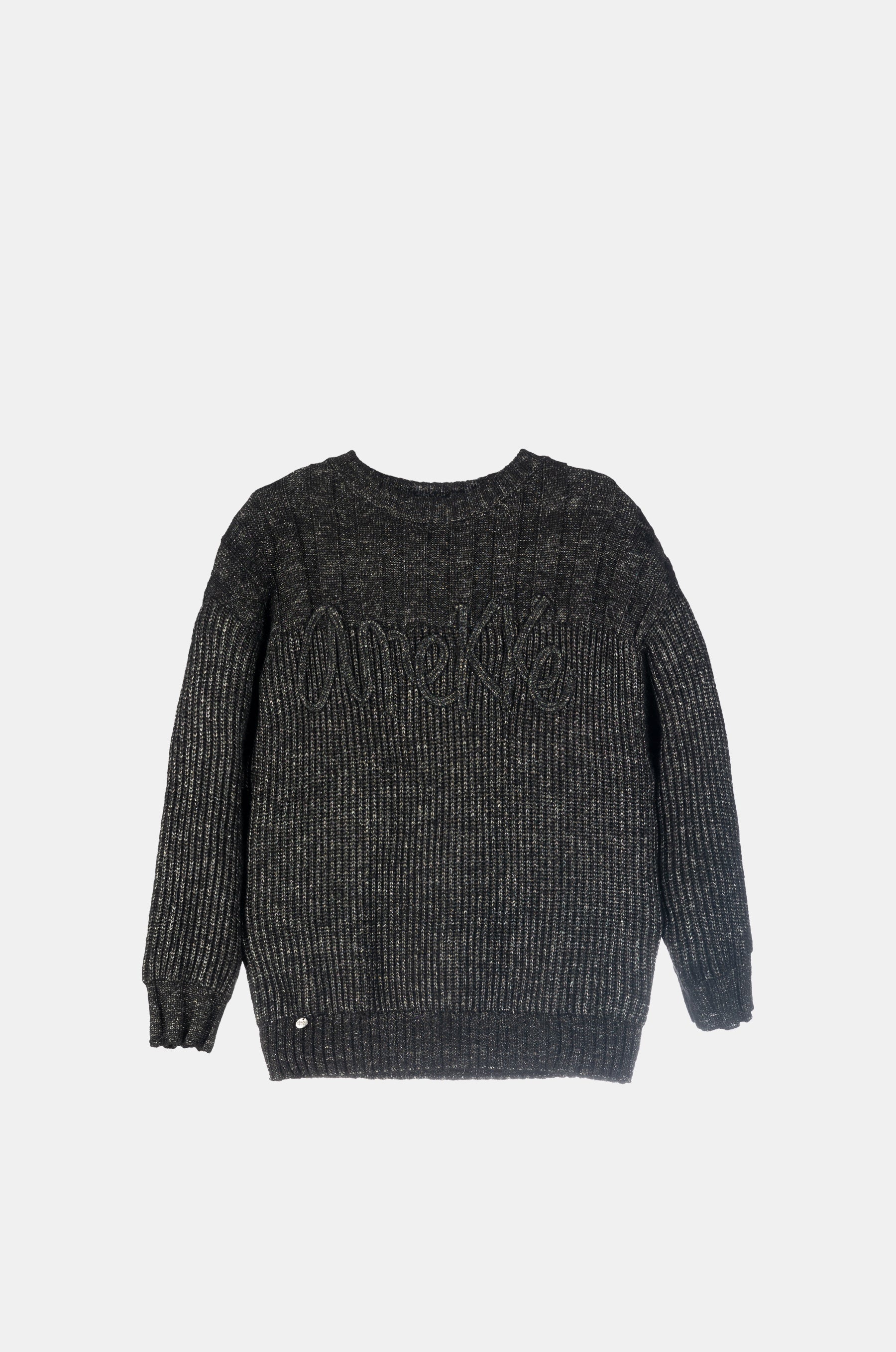 Schwarzer Pullover