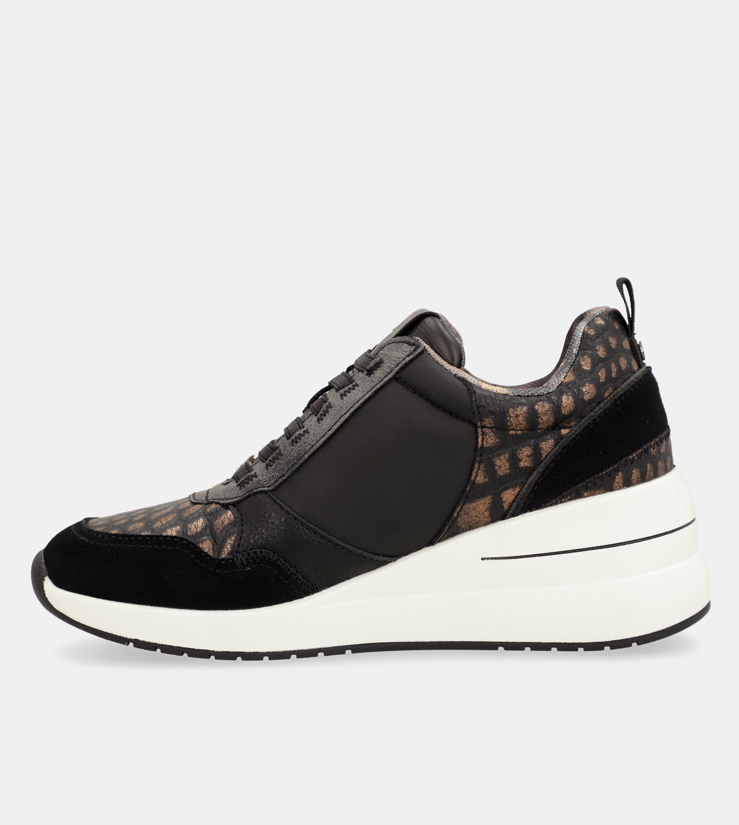 Schwarze Sneakers mit Keilabsatz von Dreams