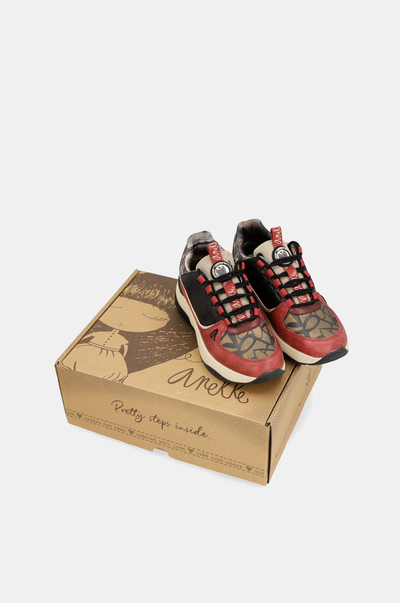 Sportliche mehrfarbige Sneaker