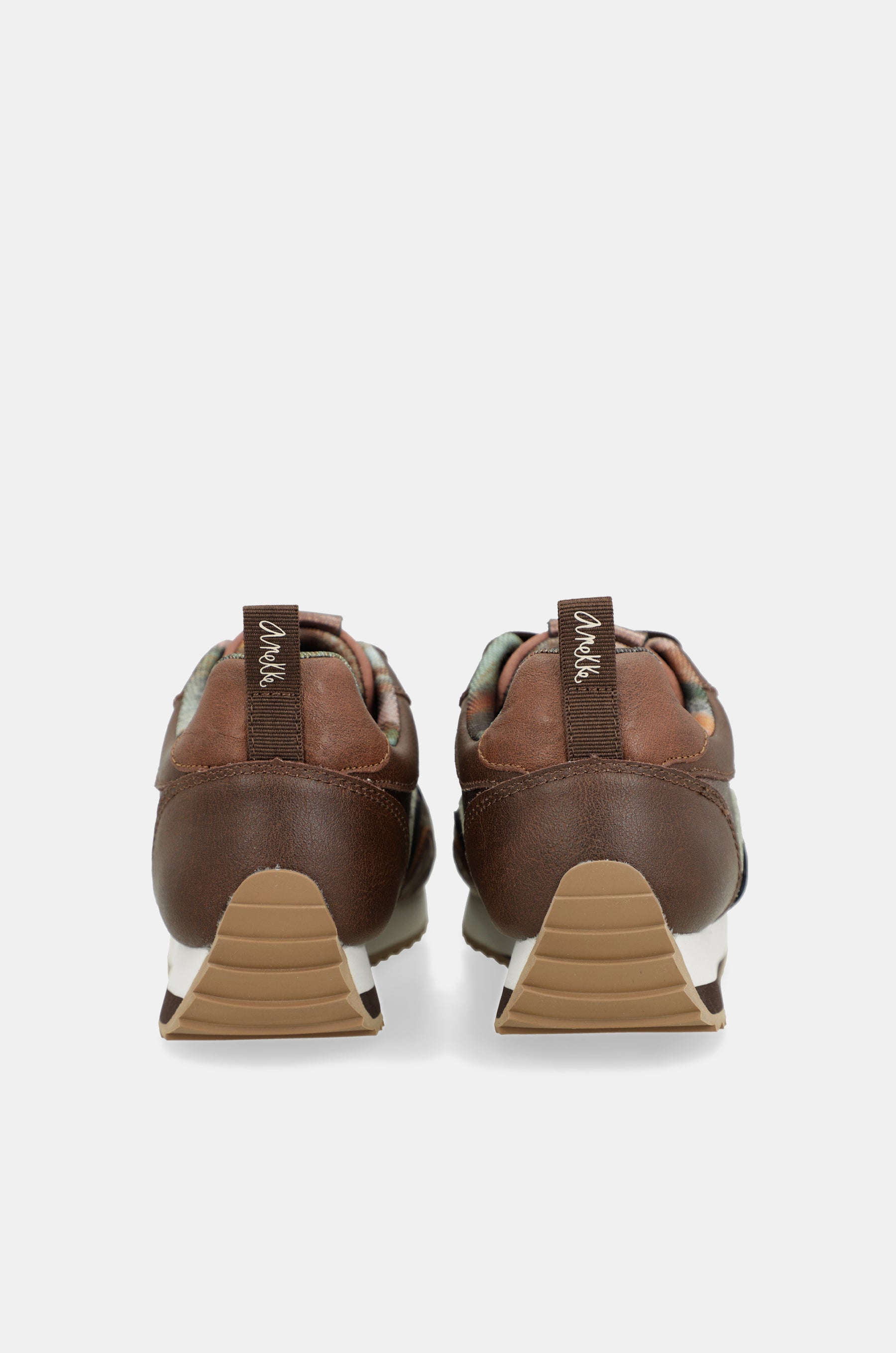 Sneaker mit Reise-Print
