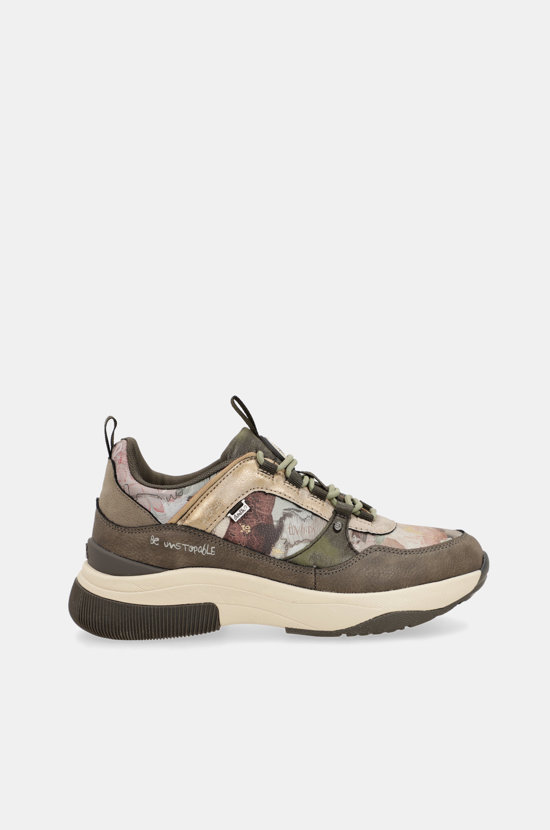 Sportliche grüne Turnschuhe