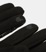 Schwarze Handschuhe mit Anekke-Logo