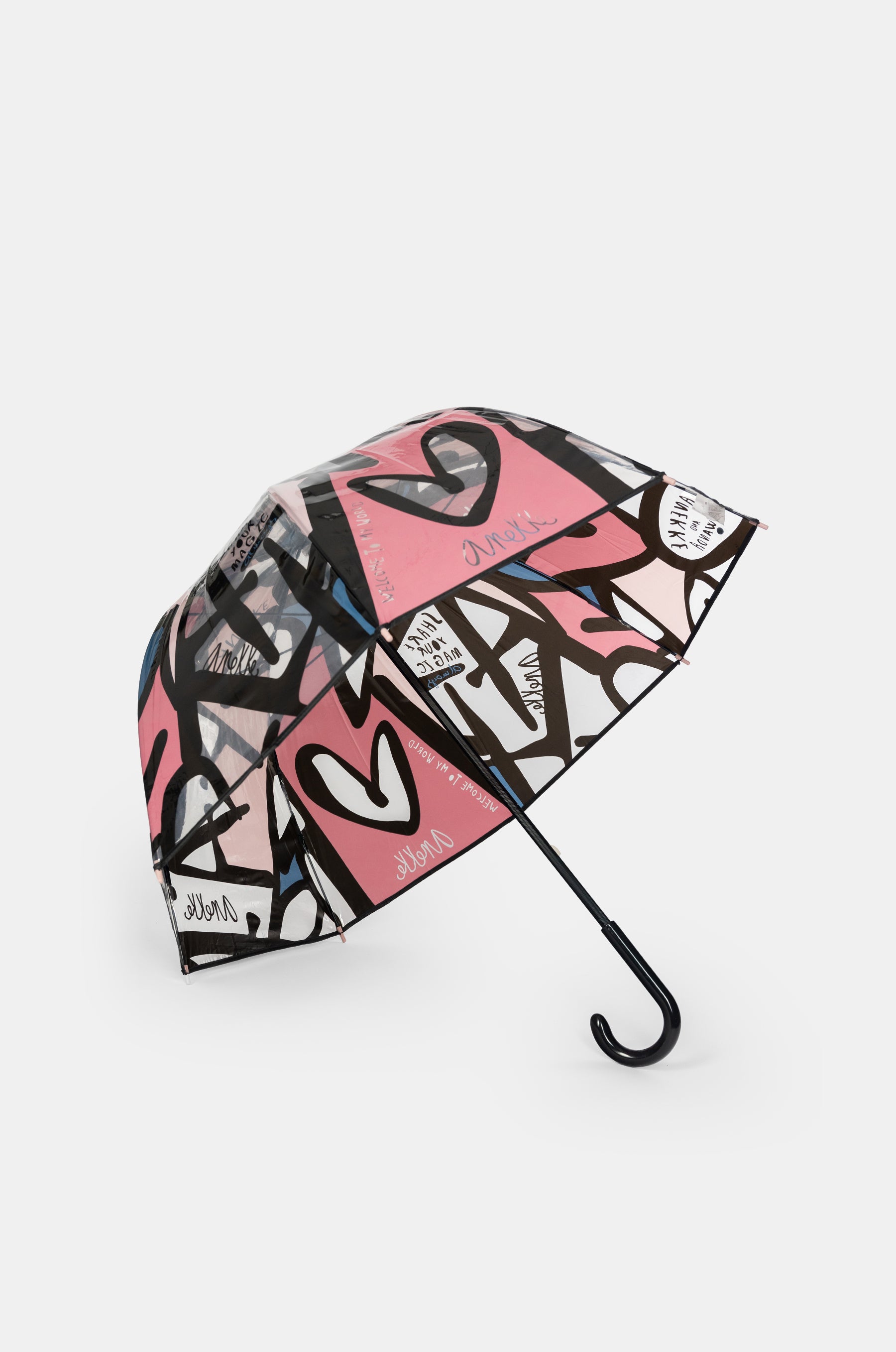 Imaginärer langer Vinyl-Regenschirm