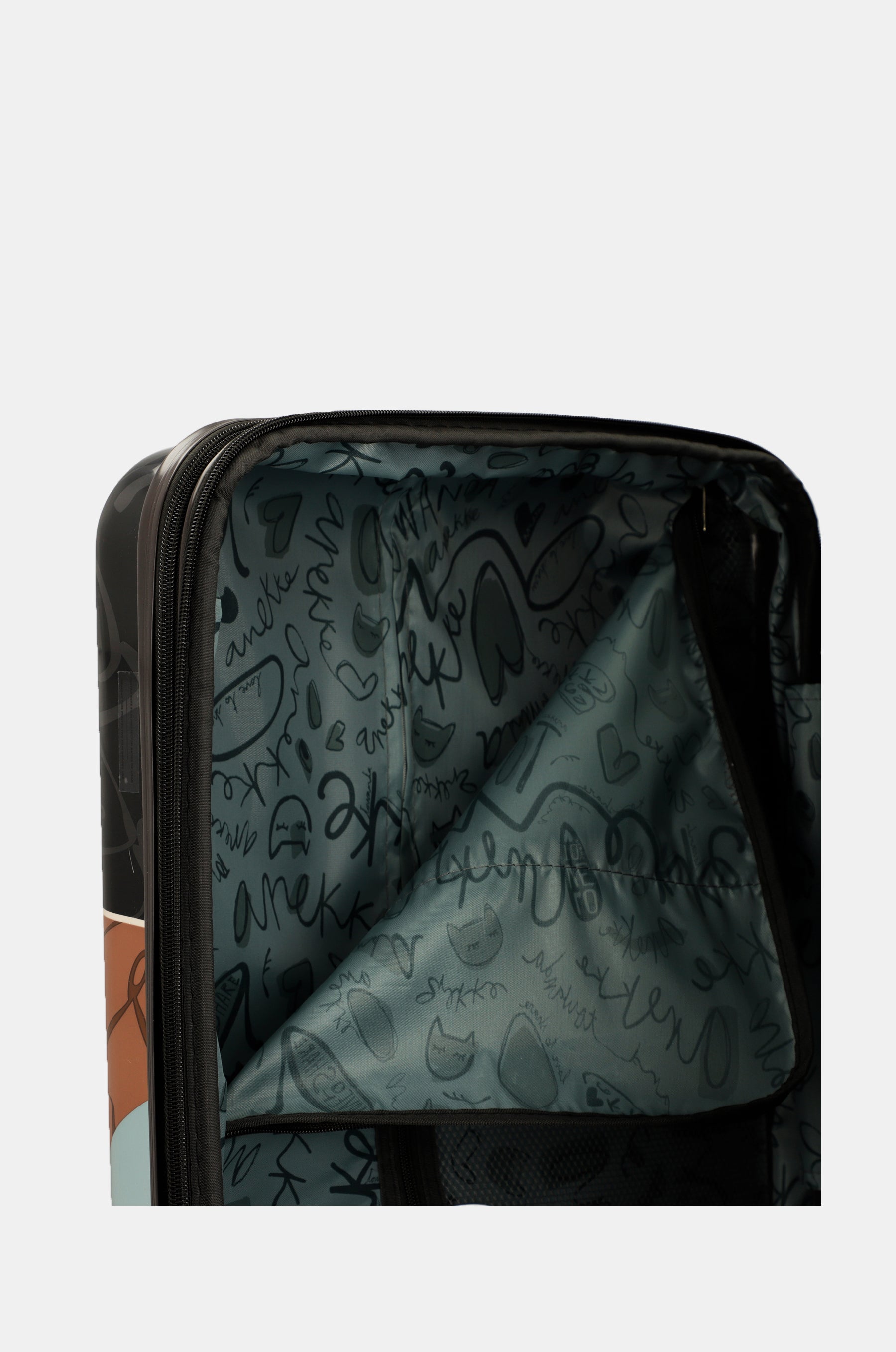 Imaginärer Kabinenkoffer