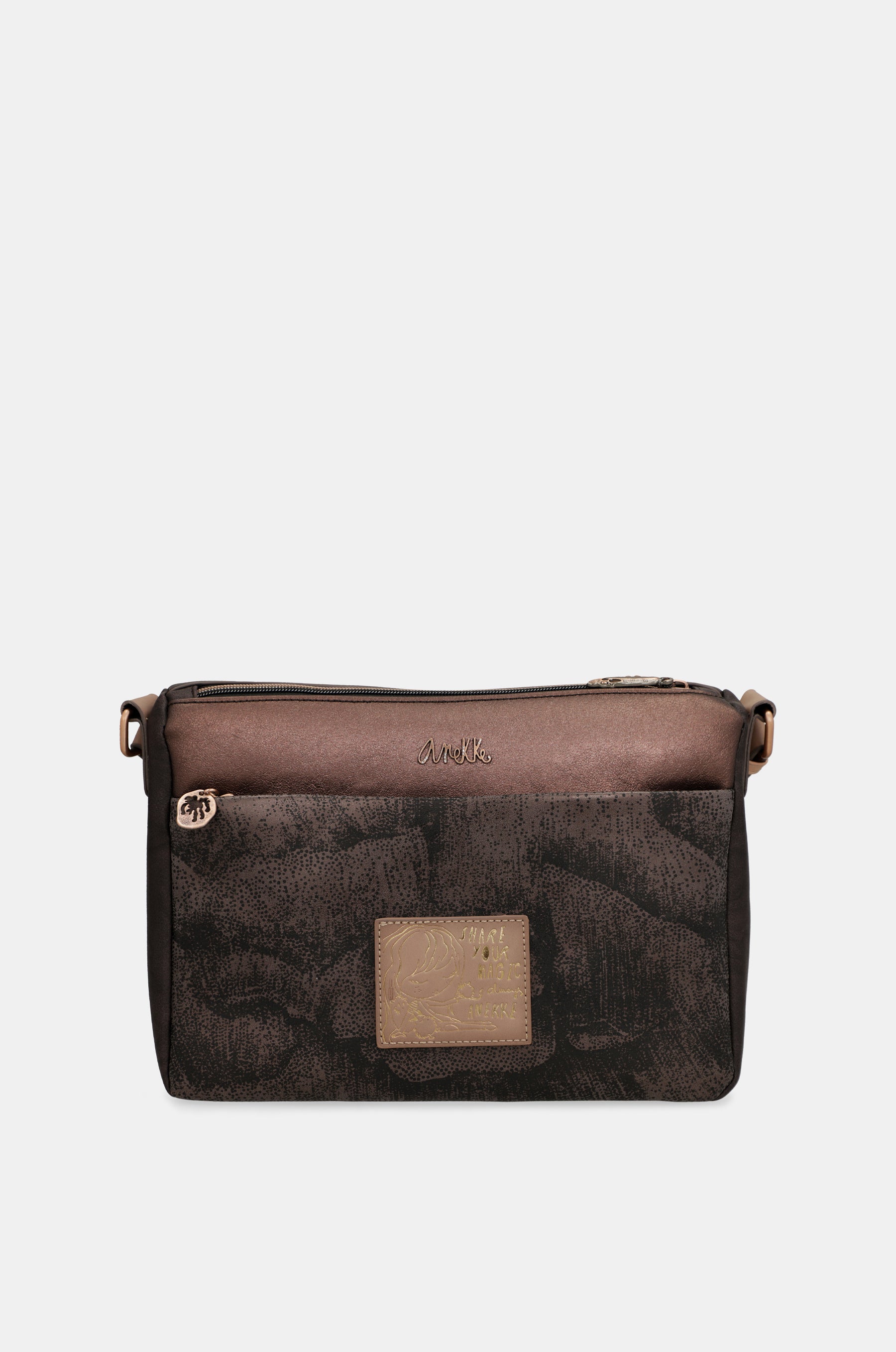 Land mittelgroße Umhängetasche mit 2 Fächern