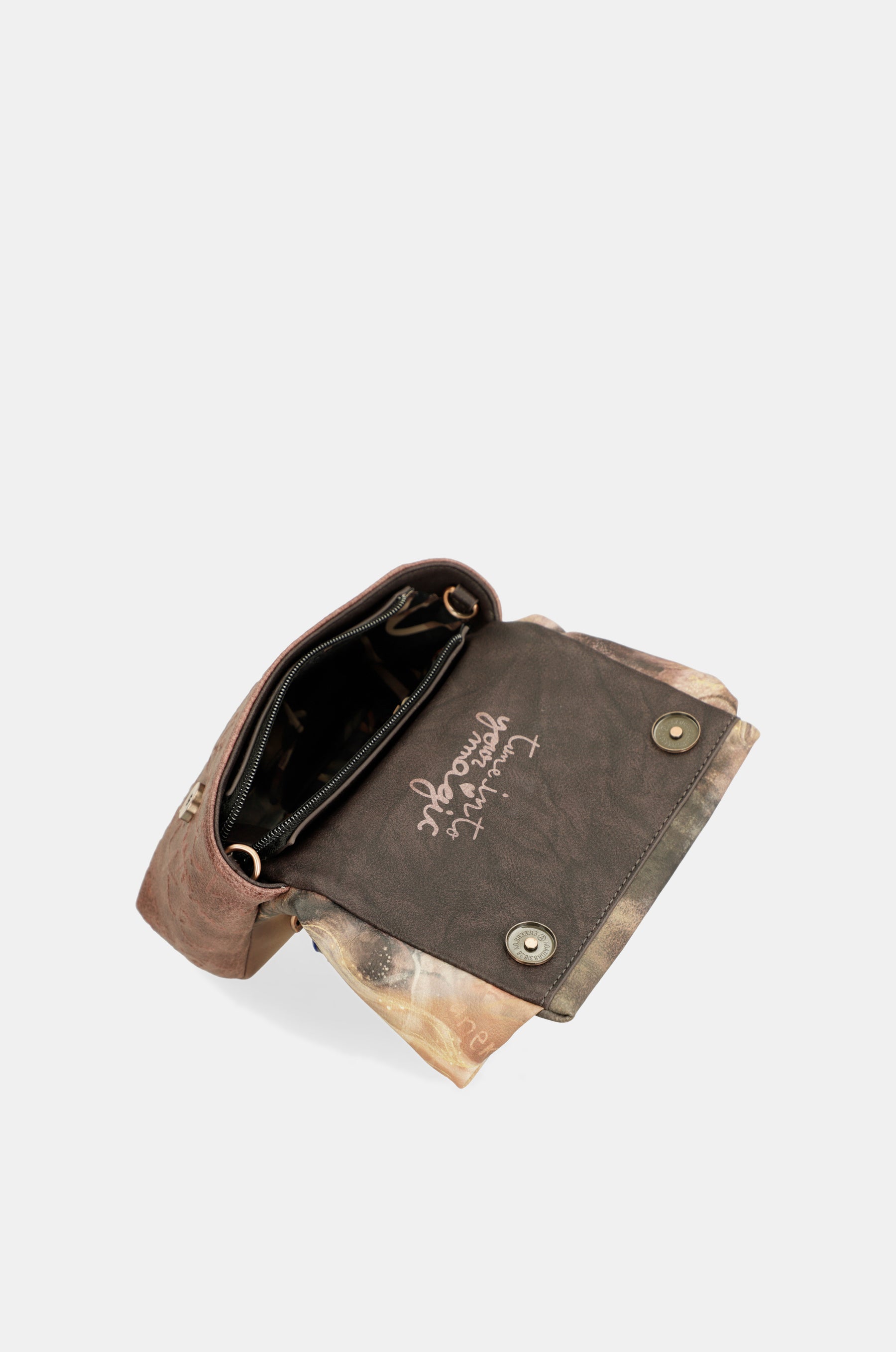 Land Umhängetasche mit Klappenverschluss