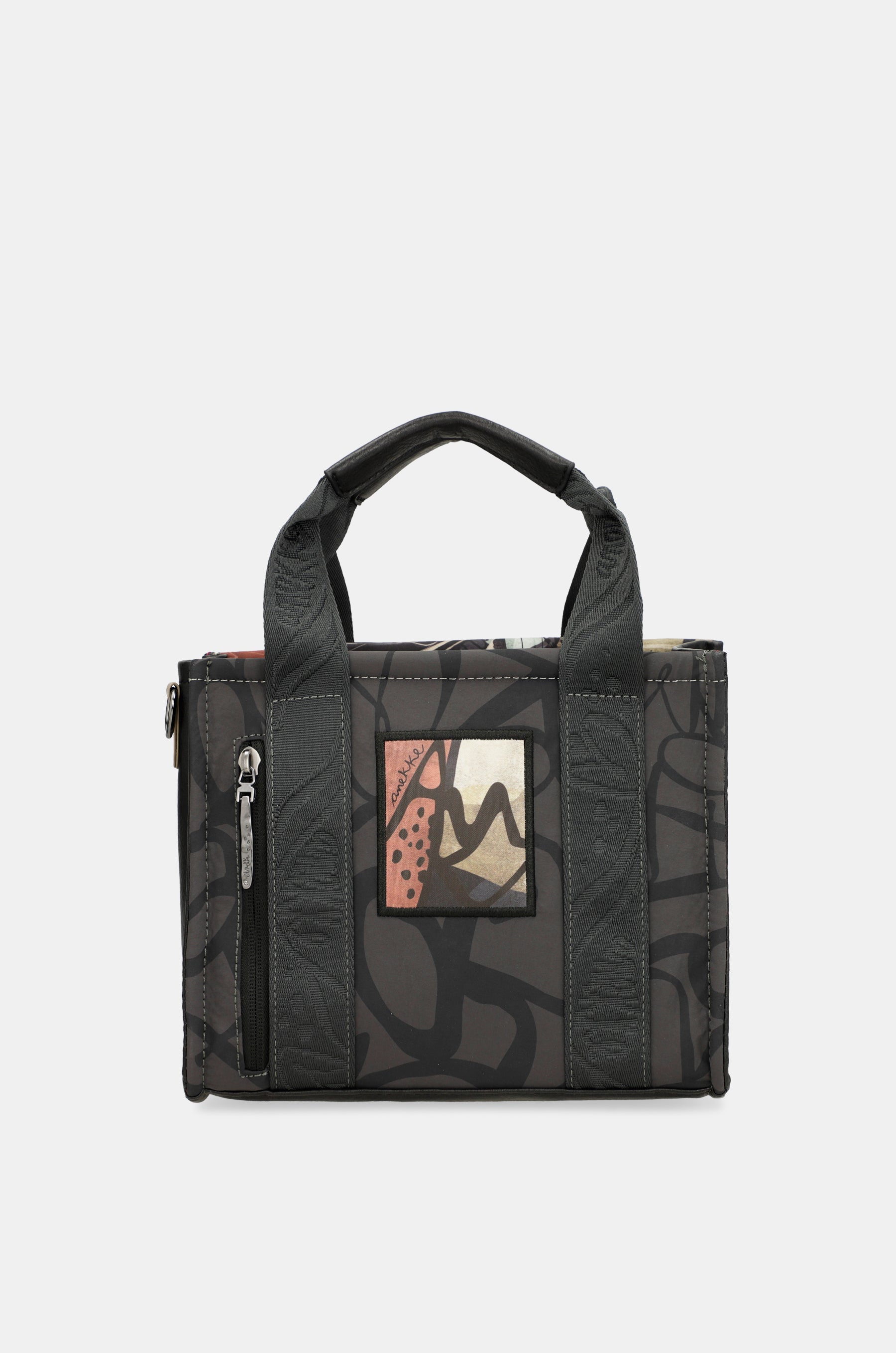 Imaginäre Tasche mit kurzem Henkel